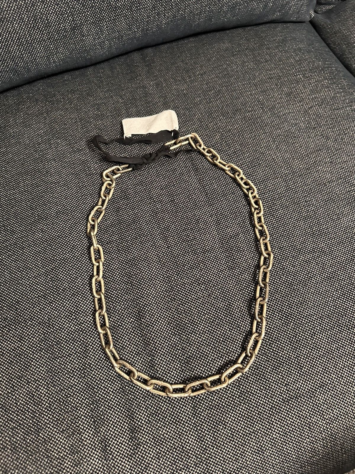 Maison Margiela A/W 2001 Artisanal Chain Necklace Size ONE SIZE - 1 Thumbnail
