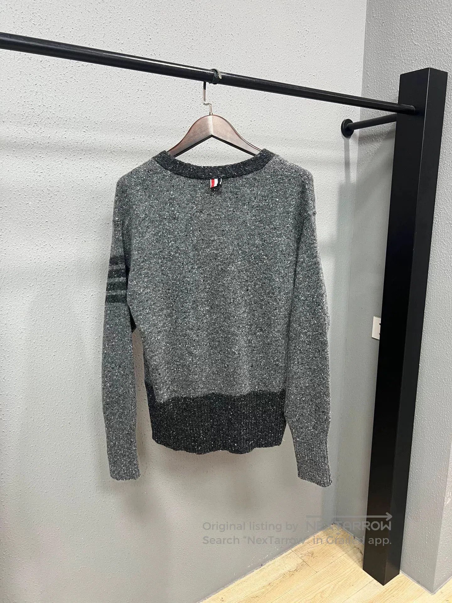Thom Browne thom browne gray striped cardigan. Size US M / EU 48-50 / 2 - 2 Thumbnail