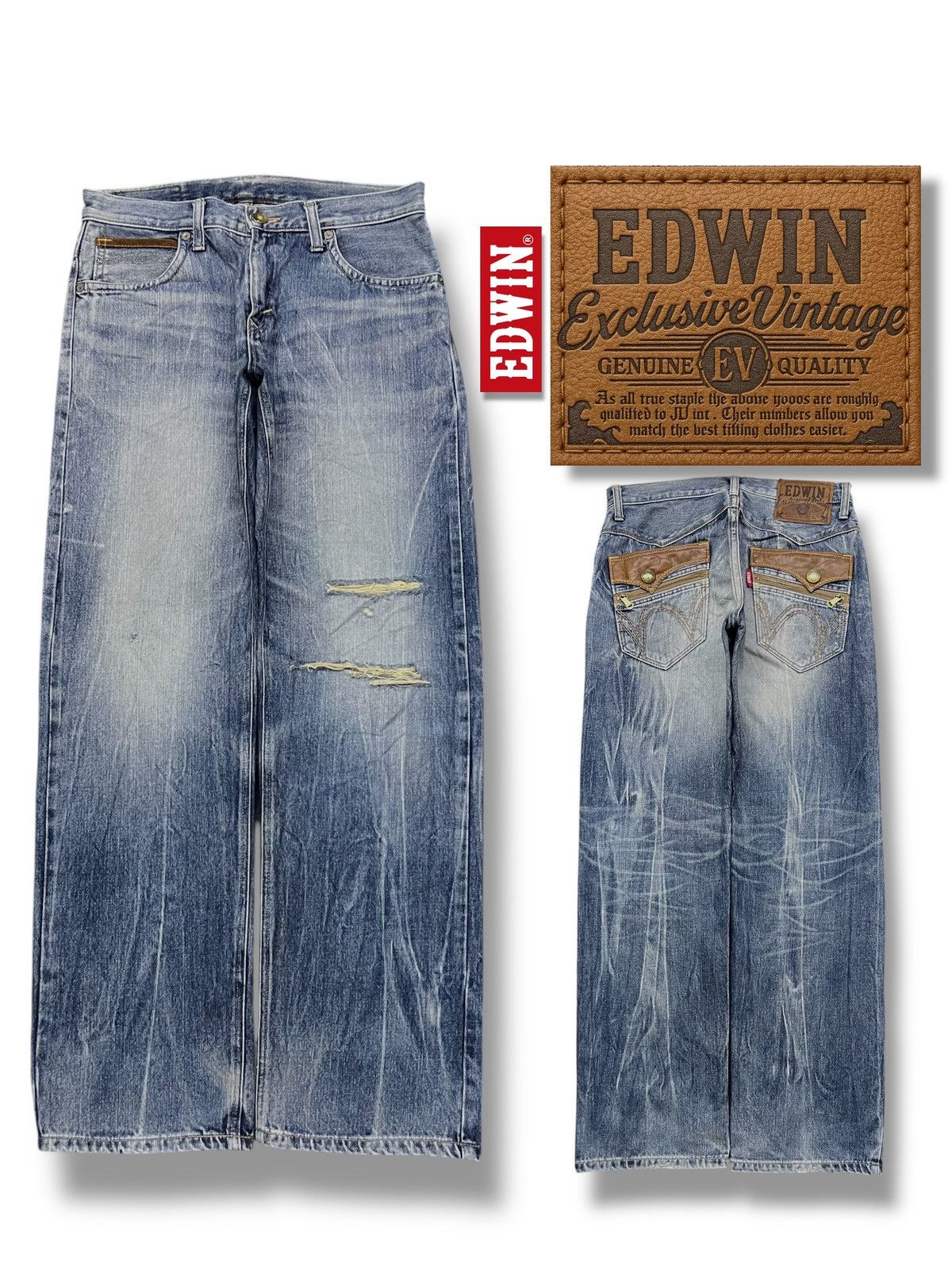 Baggy Vintage 05 Edwin 404 Exclusive Vintage Japan