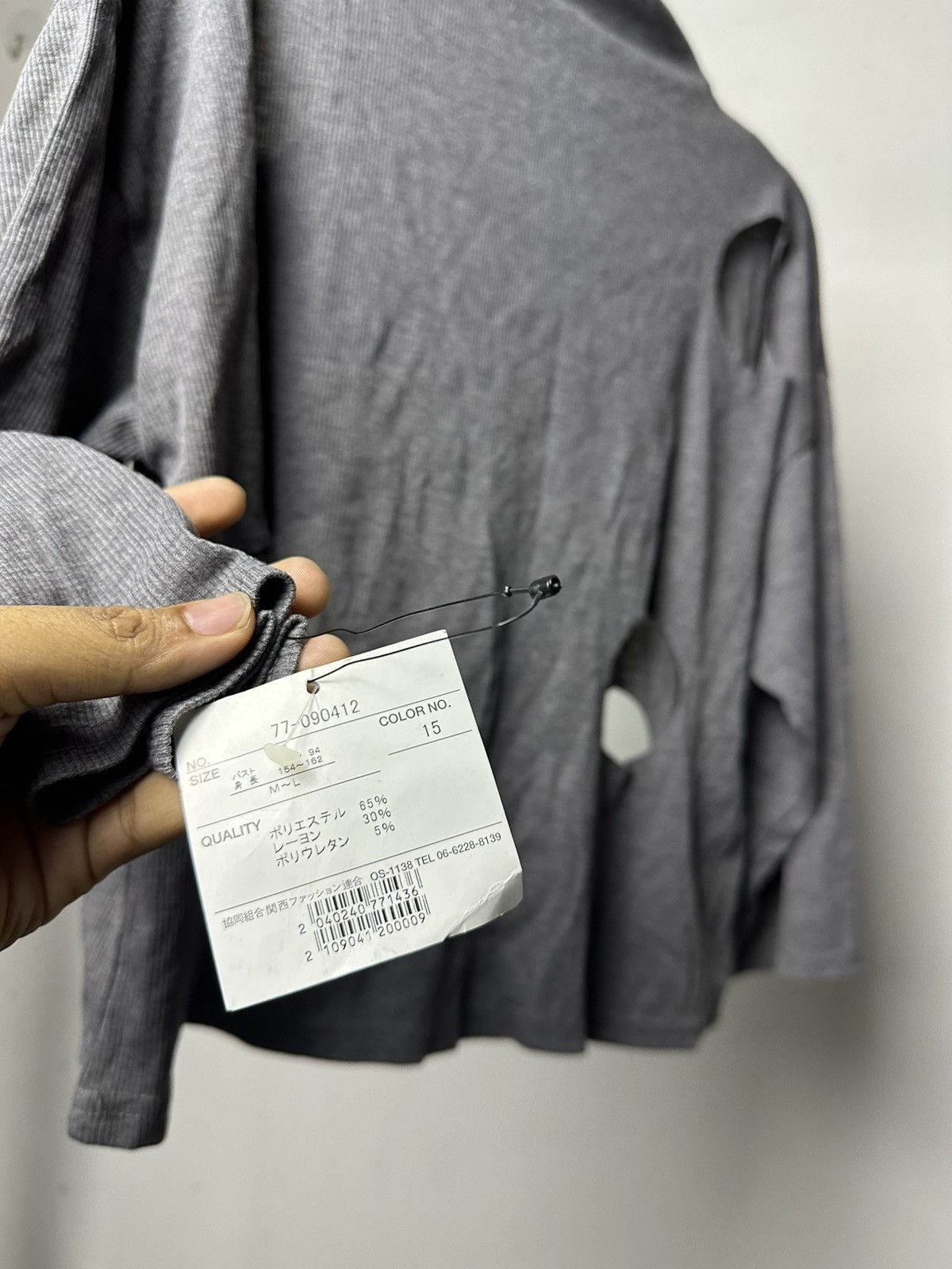 Designer Hole Admiration Longsleeve shirt Size M / US 6-8 / IT 42-44 - 4 Thumbnail