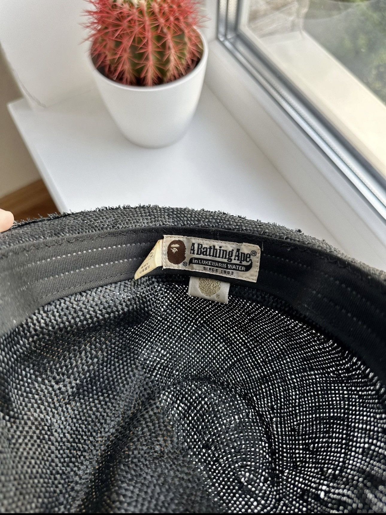 Bape Rare A Bathing Ape Y2K Straw Hat Size ONE SIZE - 6 Thumbnail