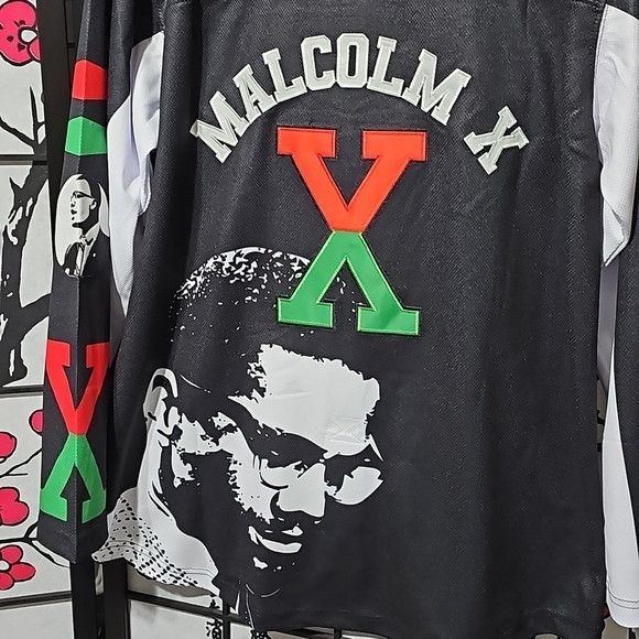 Other Malcolm X Hockey Jersey Size Medium NWT Size US M / EU 48-50 / 2 - 9 Thumbnail