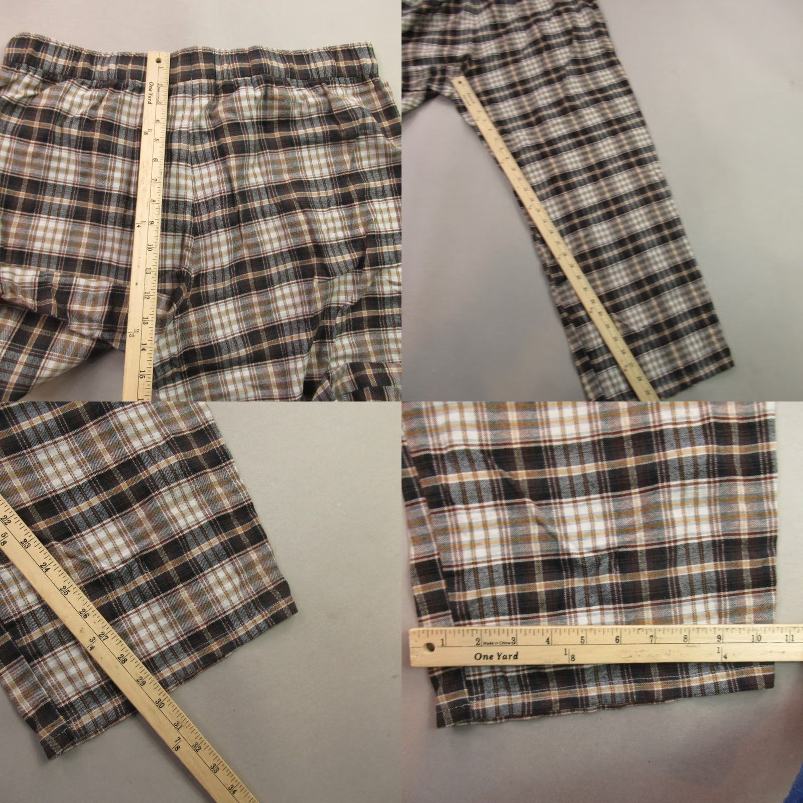 Pendleton Pendleton Pants Mens XL Pockets Straight Leg Plaid Drawstring Casual Cotton | Regular Fit | Multicolor Size US 36 / EU 52 - 8 Thumbnail