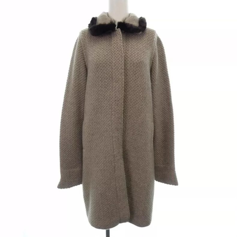 Loro Piana LORO PIANA Cashmere knit coat Size M / US 6-8 / IT 42-44 - 1 Thumbnail