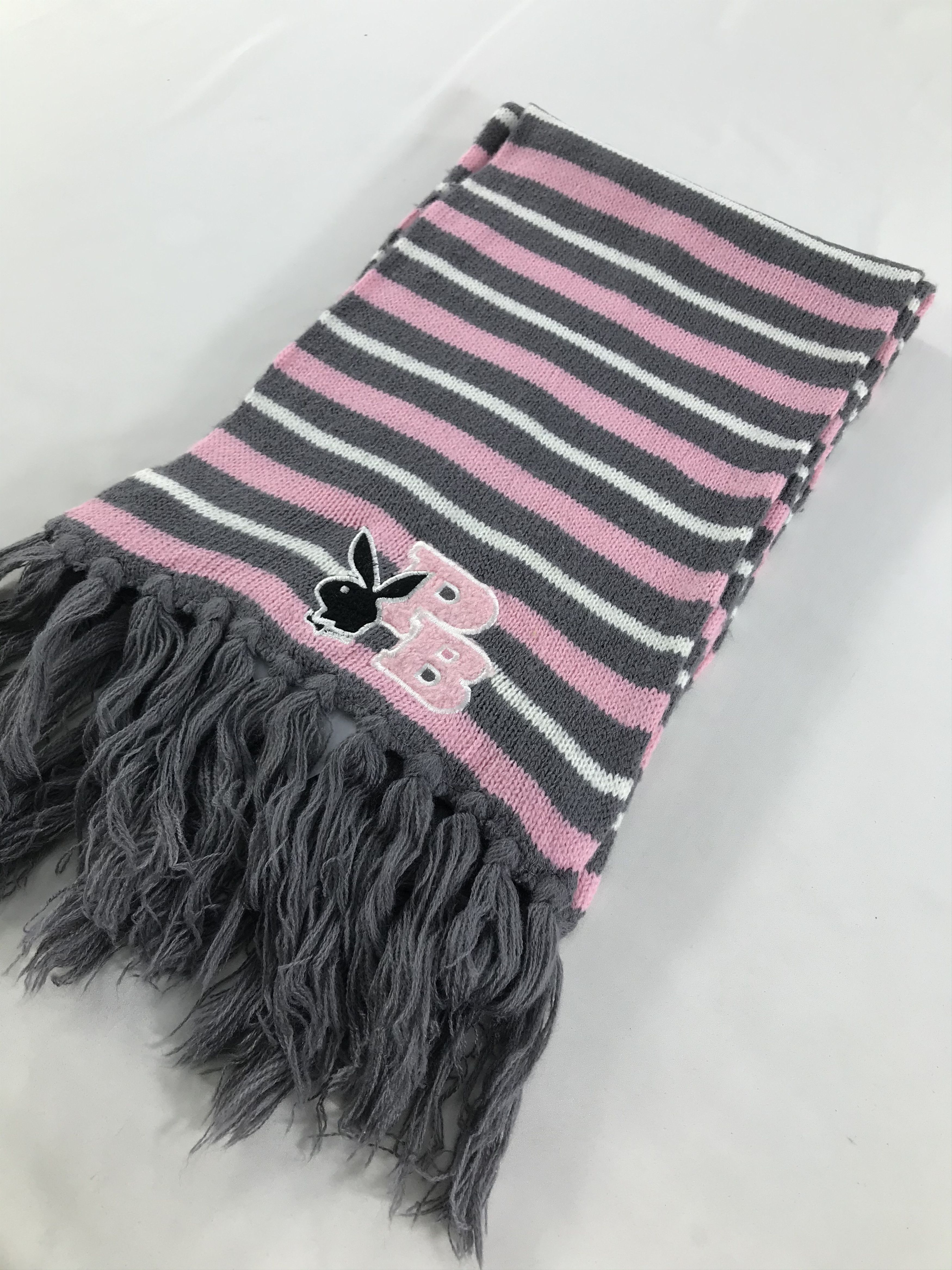 Playboy Vintage Playboy Scarf/Muffler/Neckwear MF1269 Size ONE SIZE - 3 Thumbnail
