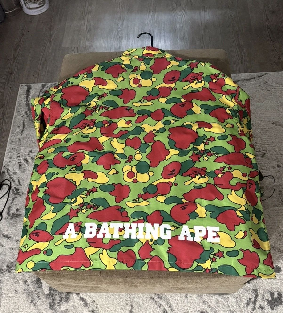 Bape Bape sta camo coaches jacket Size US XXL / EU 58 / 5 - 3 Thumbnail