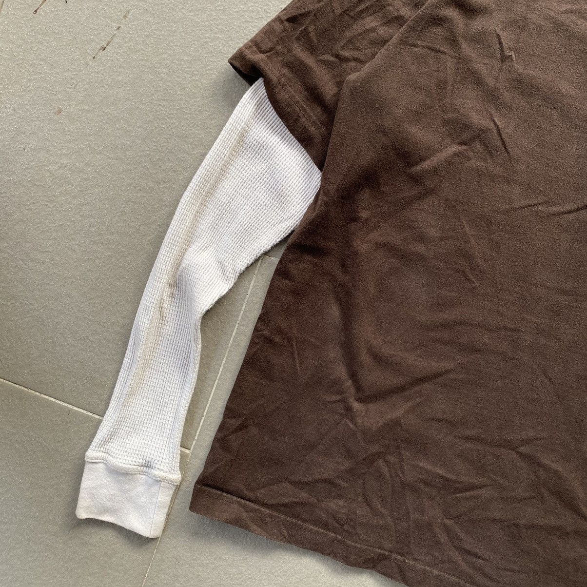 Billabong Billabong y2k collar double layer long sleeve shirt Size US S / EU 44-46 / 1 - 13 Thumbnail