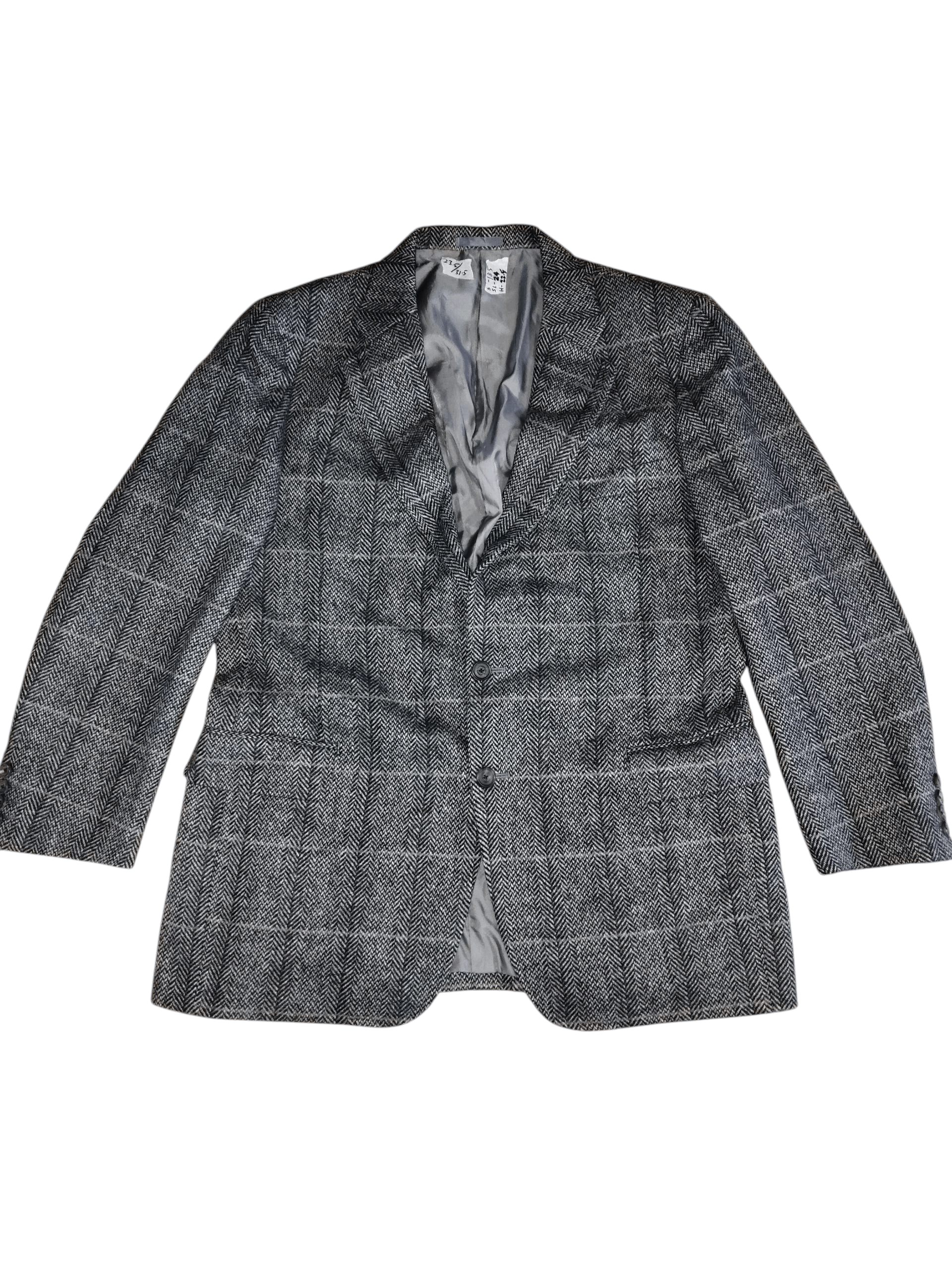Burberry BURBERRY Wool Blazer Size US L / EU 52-54 / 3 - 1 Thumbnail