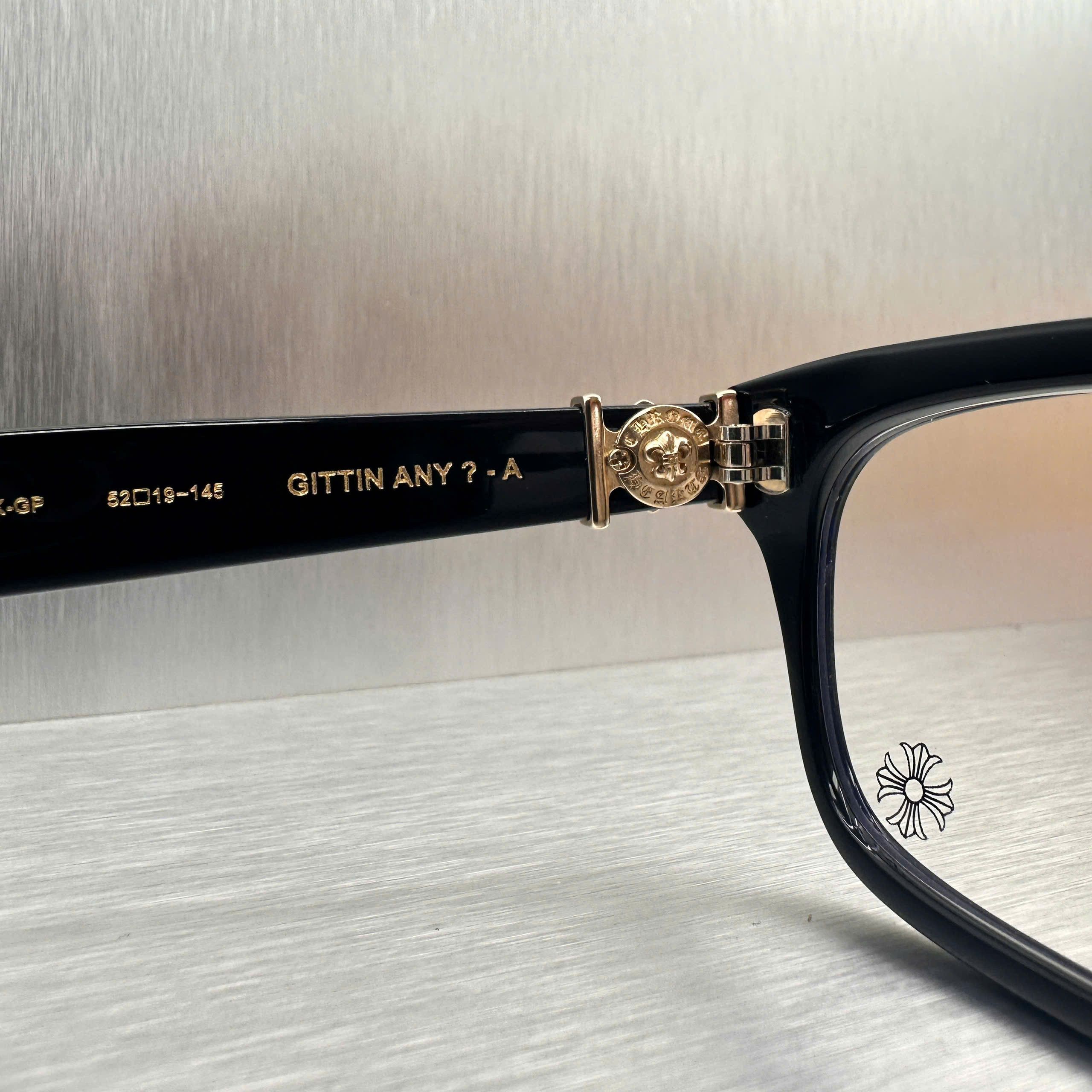 Chrome Hearts CHROME HEARTS GITTIN ANY? BLACK/GOLDPLATED Size ONE SIZE - 13 Thumbnail