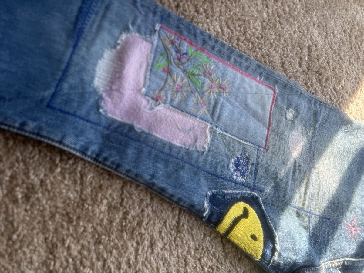 Kapital Kapital Okabilly patchwork denim jeans Size US 34 / EU 50 - 3 Thumbnail