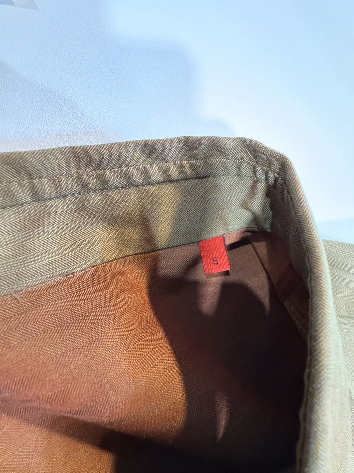 Isaia Napolii Isaia Napoli Natural Cashmere Beige Overshirt Size US M / EU 48-50 / 2 - 10 Thumbnail
