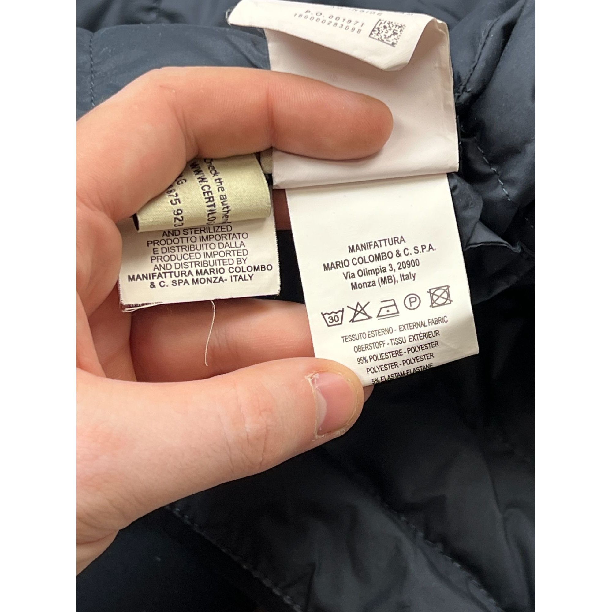 Colmar Men’s Colmar Quilted Down Jacket Size IT 52 (Y0579) Size US L / EU 52-54 / 3 - 12 Thumbnail