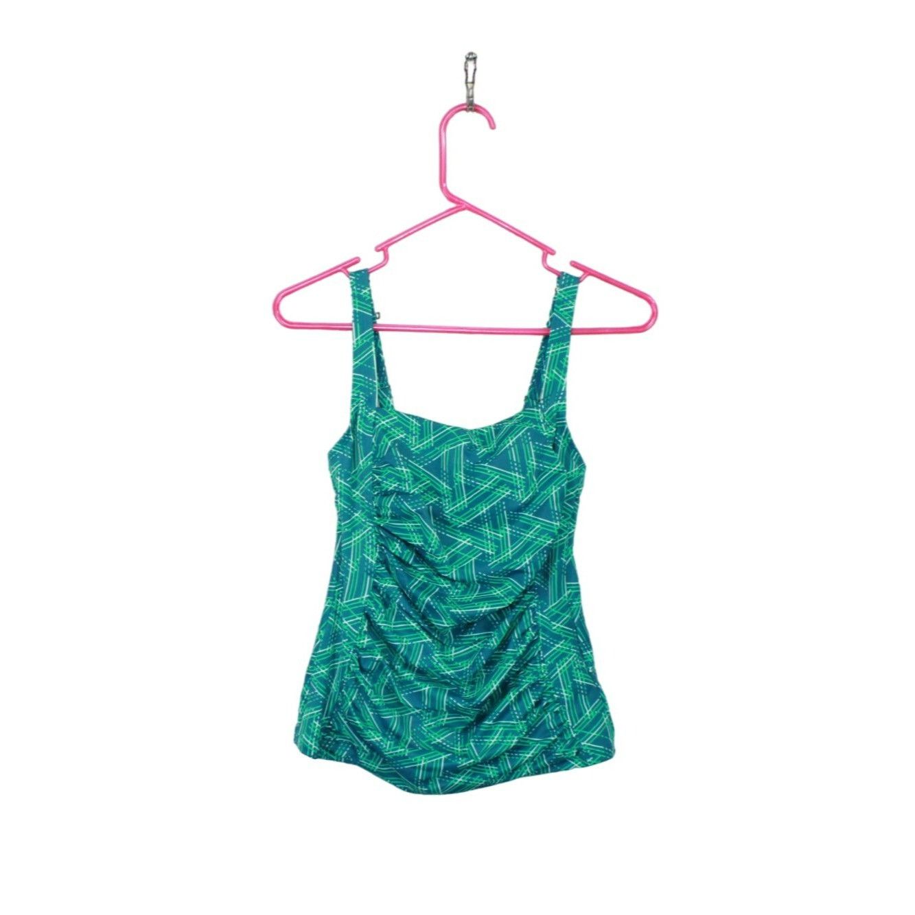 L.L. Bean LL Bean Women's Swimwear Squareneck Tankini Top Size S / US 4 / IT 40 - 1 Thumbnail