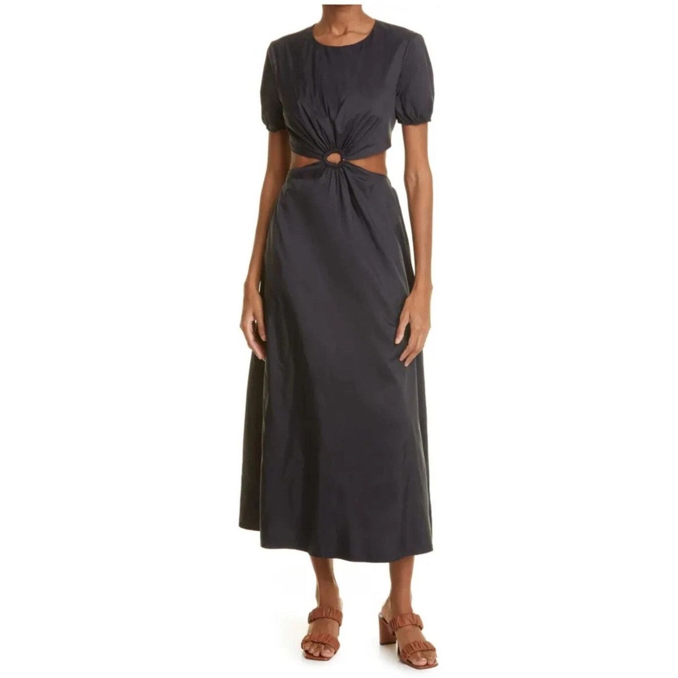 Staud STAUD Calypso Cutout Maxi Dress Size Large Size L / US 10 / IT 46 - 1 Thumbnail