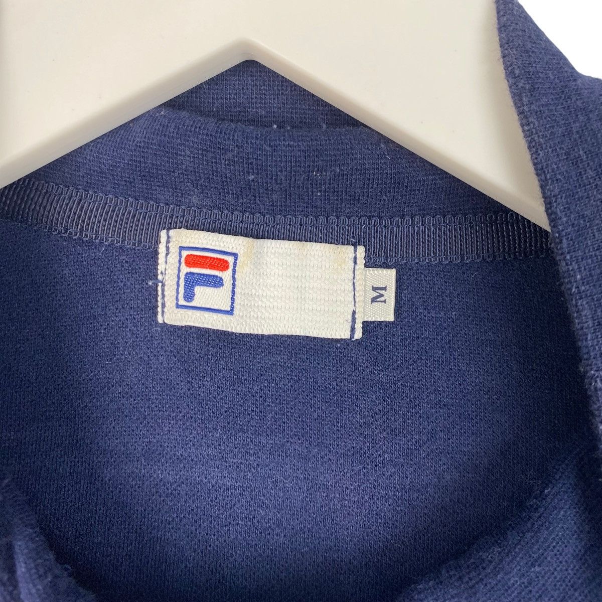 Vintage Vintage Fila Full Zip Embroidered Blue Sweatshirt Size US M / EU 48-50 / 2 - 6 Thumbnail