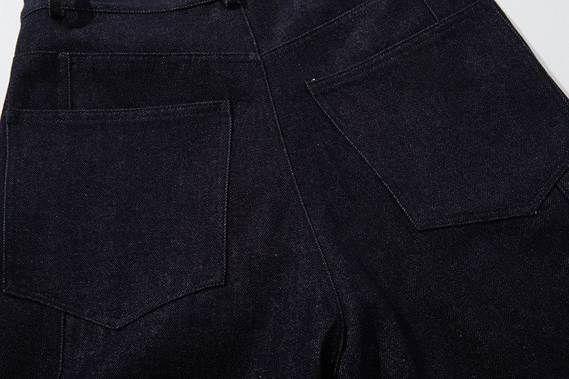 Jean American street retro men's loose wide-leg jeans Size US 32 / EU 48 - 6 Thumbnail
