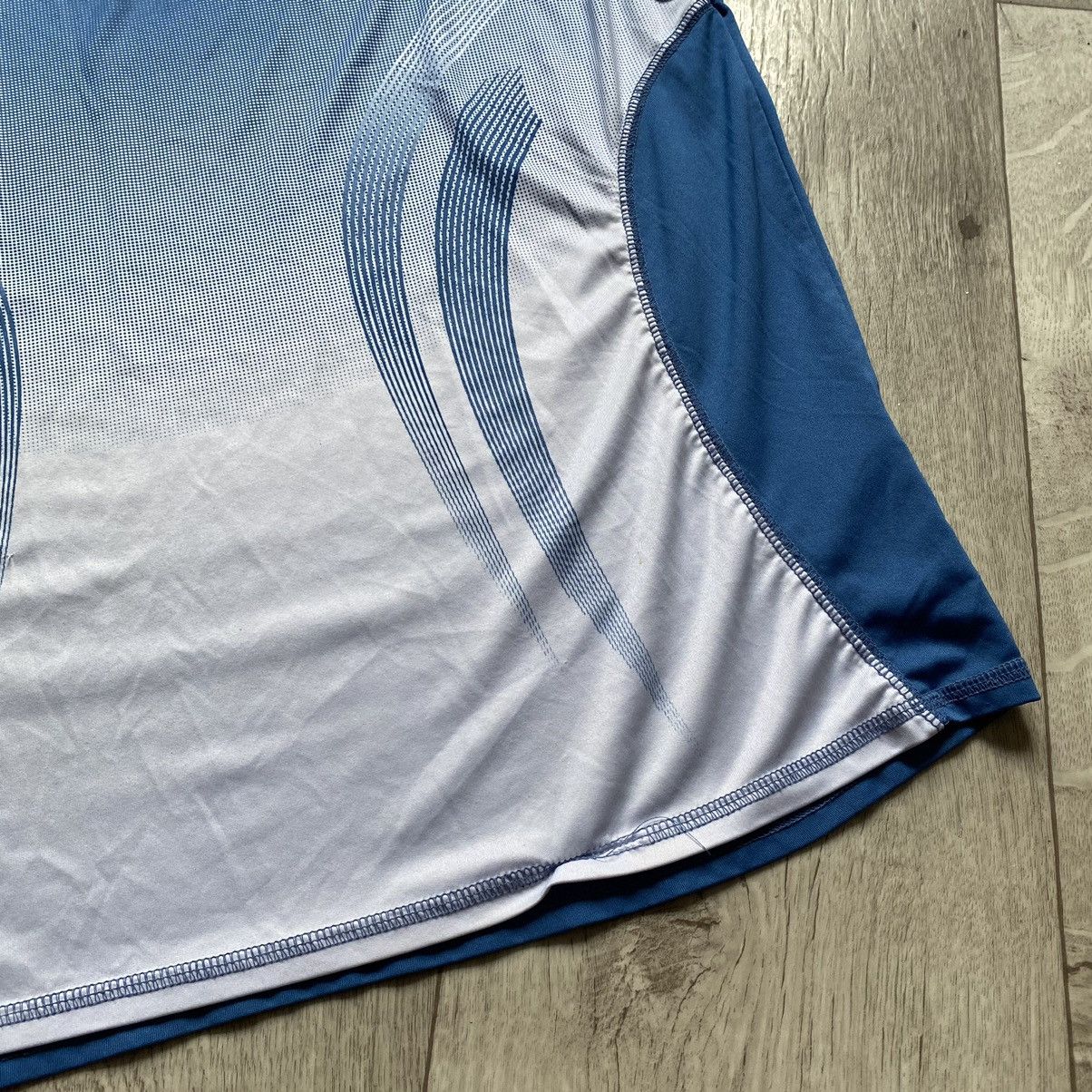 Reebok × Vintage REEBOK Y2K DRILL PLAY DRY VISUAL T SHIRT Size US XL / EU 56 / 4 - 4 Thumbnail