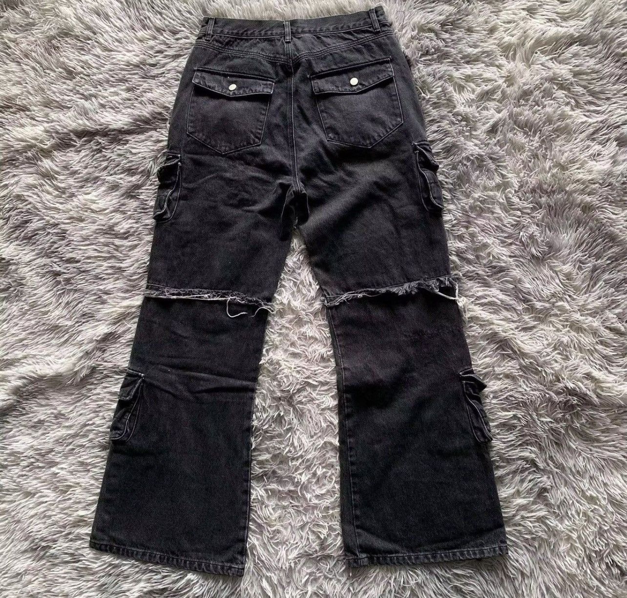 Jean Multi-Pocket Denim Pant Size US 33 - 4 Thumbnail
