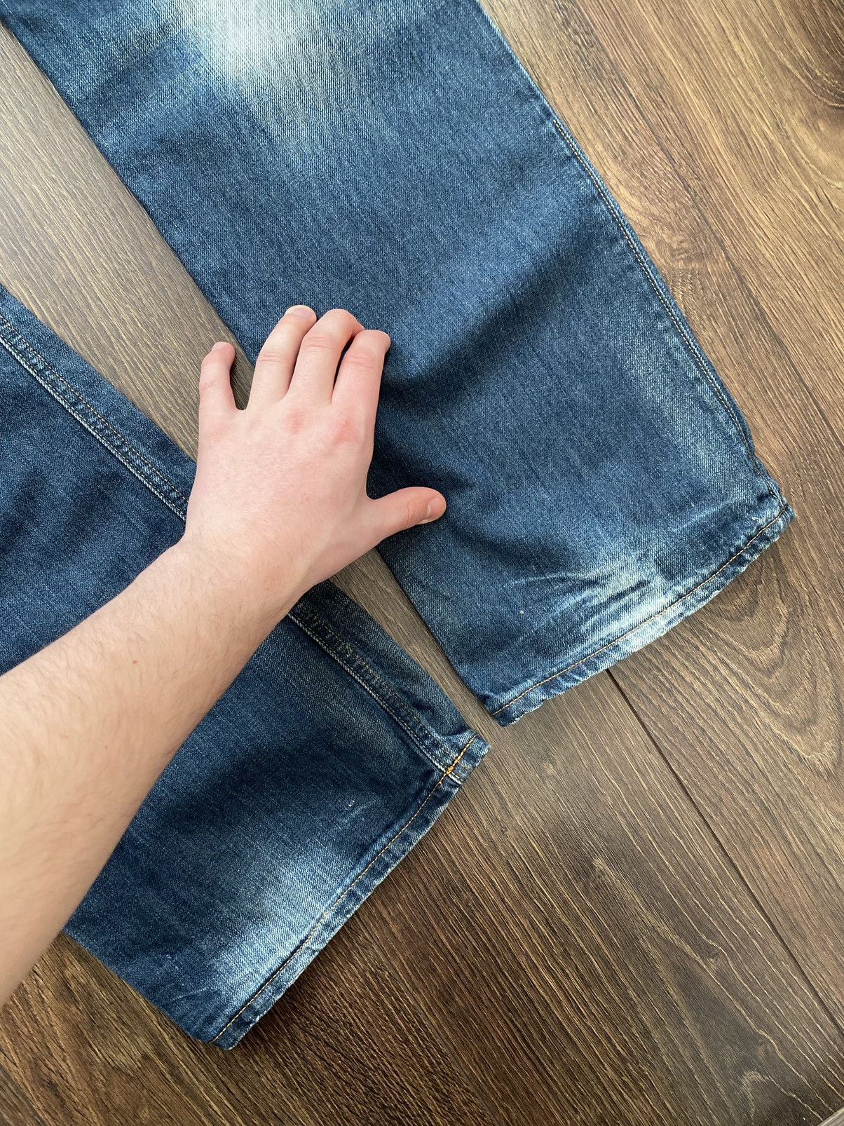 G-Star × Vintage Vintage G-Star Raw Faded Denim Jeans Japanese Y2K Size 30/32 Size US 32 / EU 48 - 10 Thumbnail