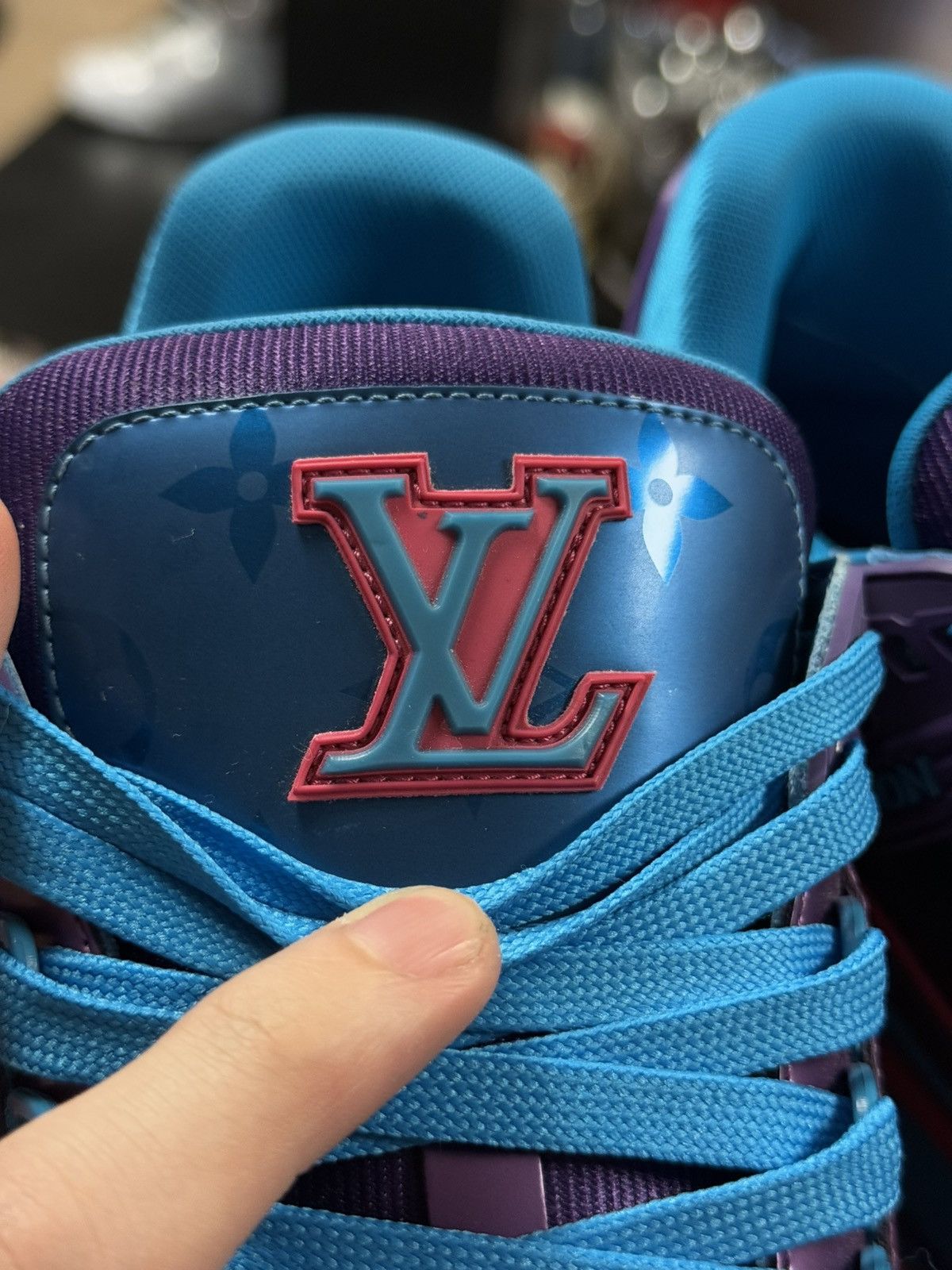 Louis Vuitton Louis Vuitton Virgil Abloh Trainer Colorful Size 9LV/10US Size US 10 / EU 43 - 19 Thumbnail