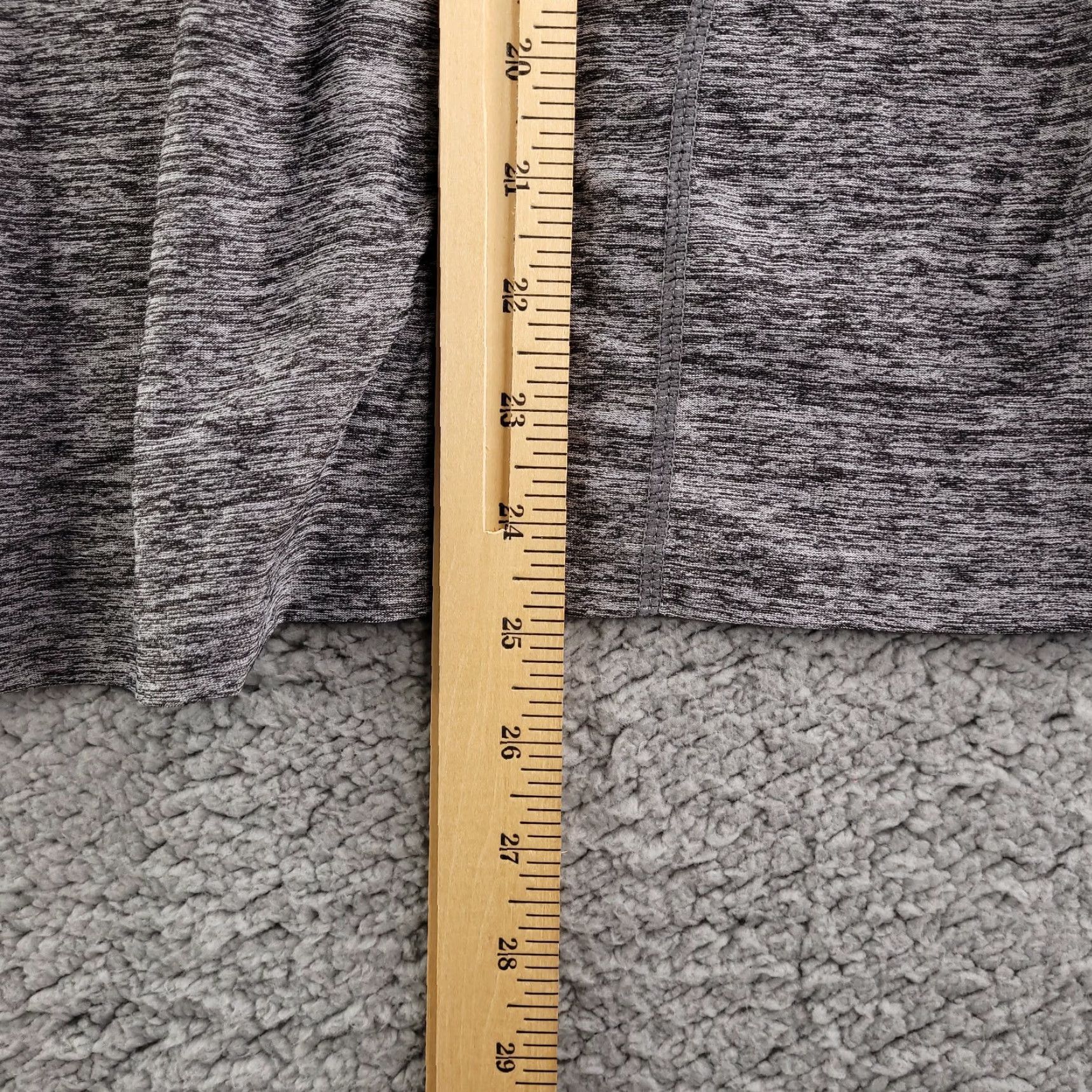 Reebok Reebok Performance Shirt Women's XL gray Running Scoop Neck Athletic Long Sleeve Shirt Size XL / US 12-14 / IT 48-50 - 7 Thumbnail