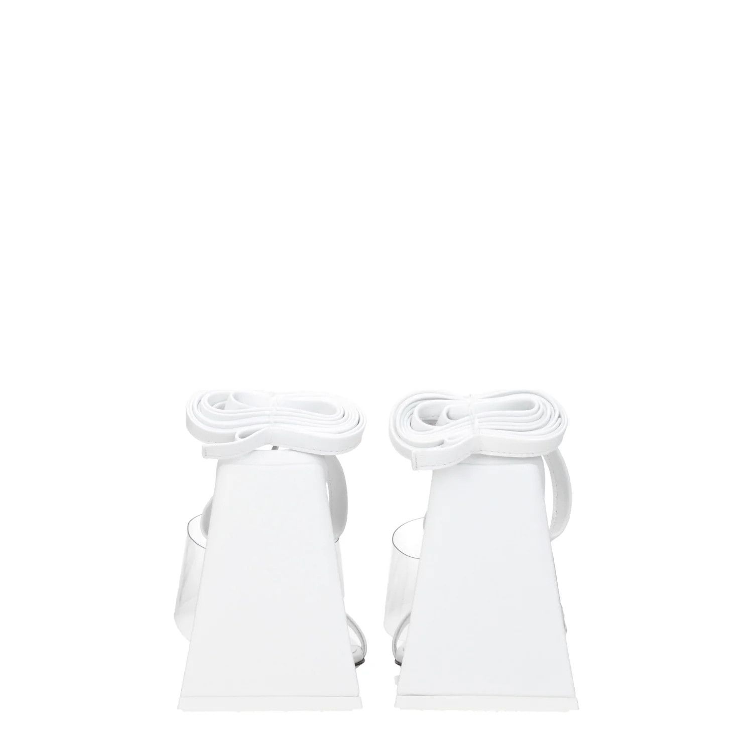 The Attico ob1o1e1224 Leather Sandals in White Size US 7 / IT 37 - 5 Thumbnail