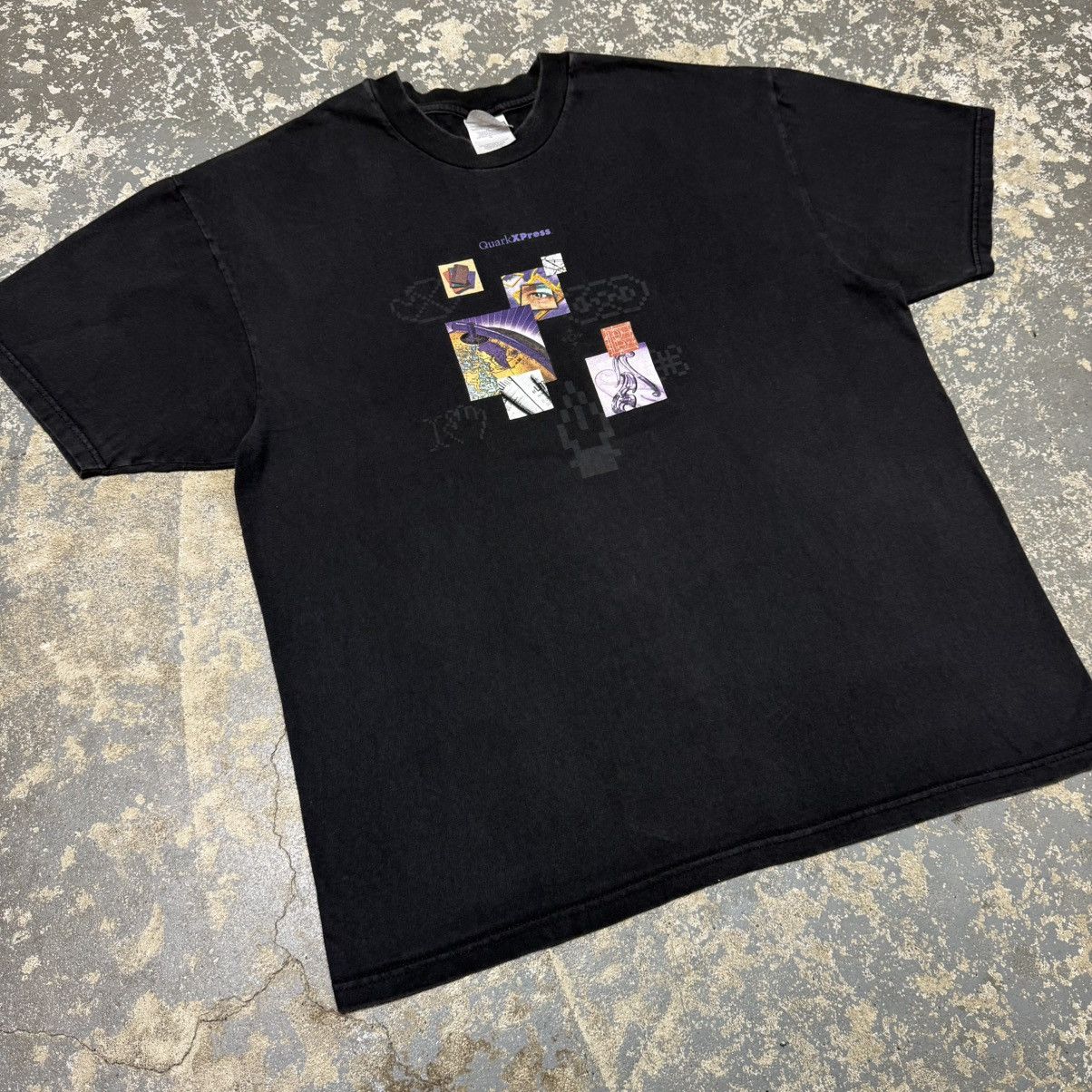 Vintage Vintage QuarkXPress Tech Computer 90s Internet Tshirt Size US XL / EU 56 / 4 - 7 Thumbnail