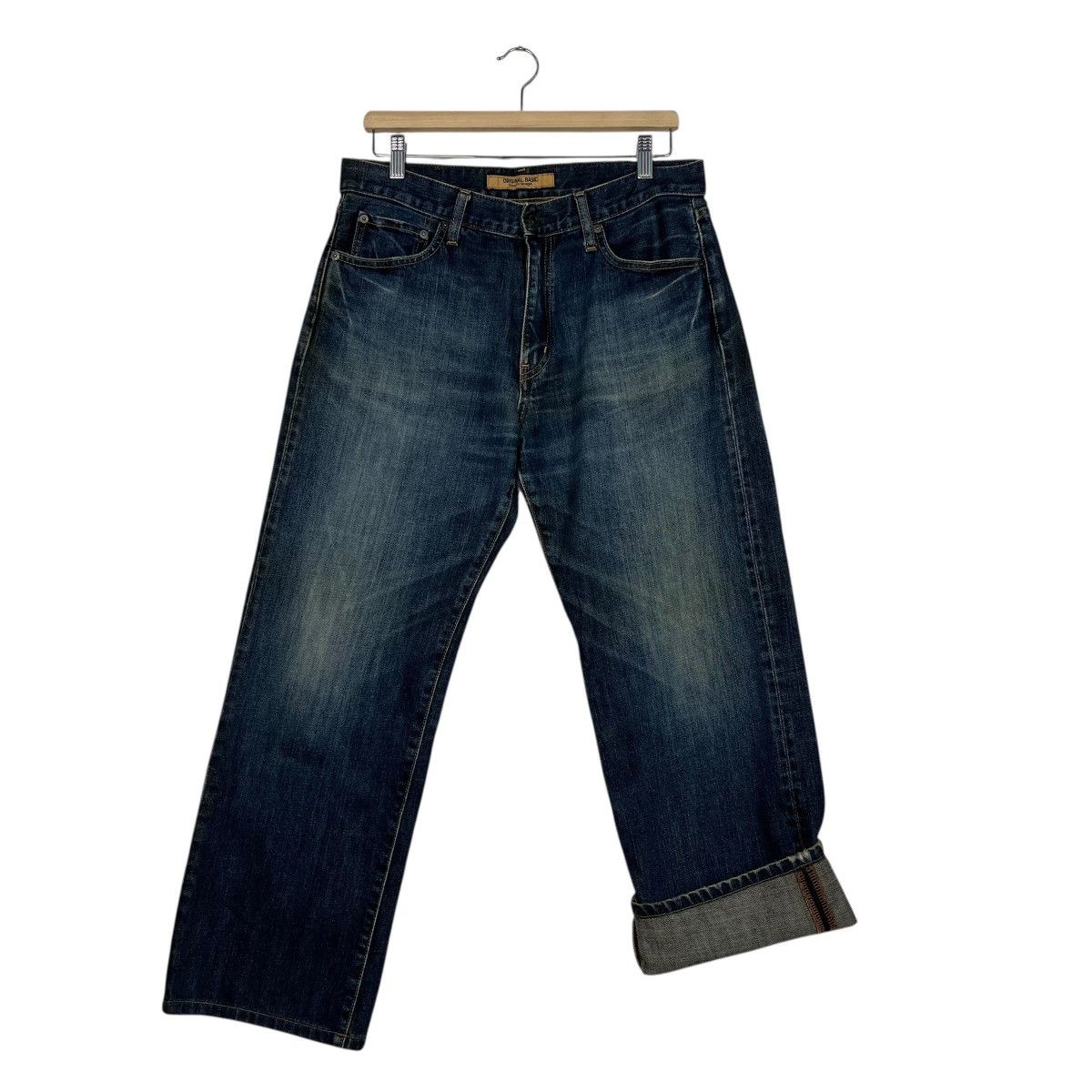 Japanese Brand Vintage Japanese Designer Denim Jeans Size US 32 / EU 48 - 11 Thumbnail