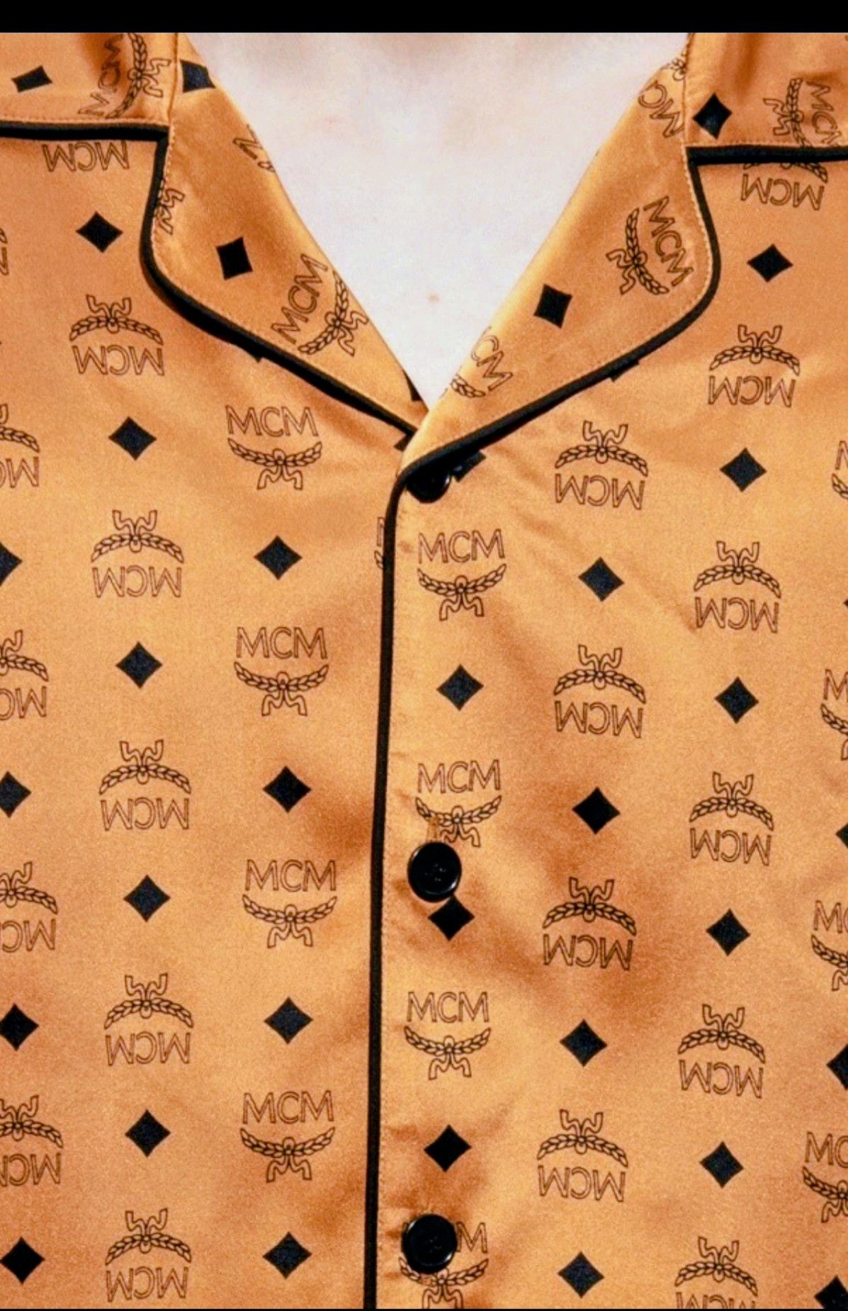 MCM MCM SILK PJ's RARE FIND BNWT SOLD OUT EVERYWHERE W/SLIPPERS Size ONE SIZE - 11 Thumbnail