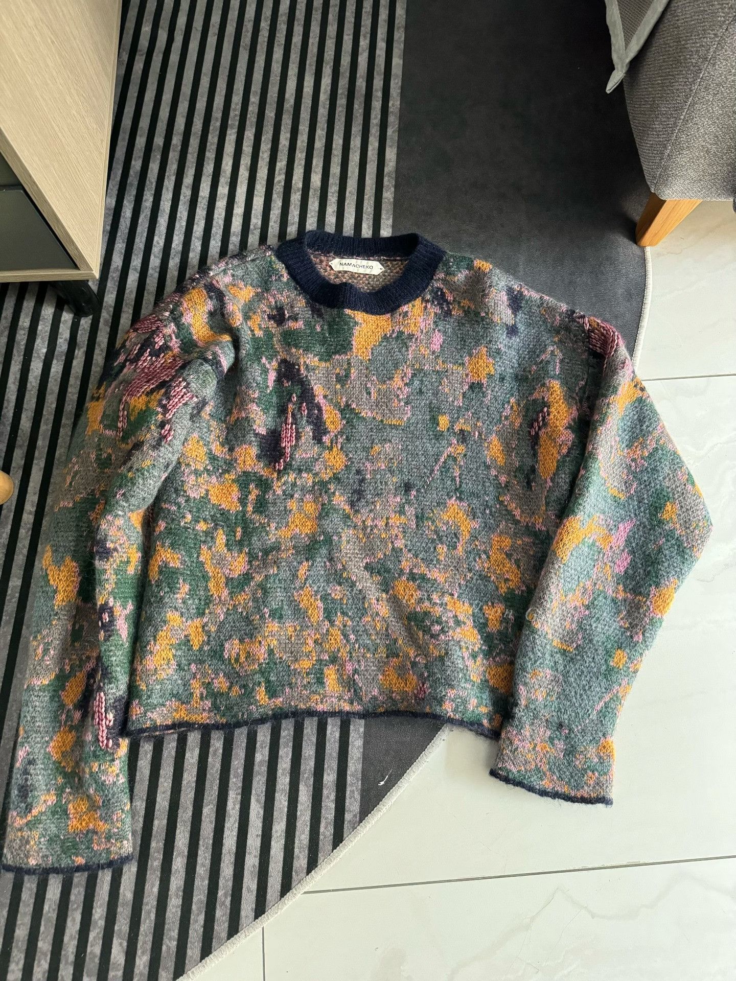 Namacheko Namacheko Floral Boxy Sweater Size US S / EU 44-46 / 1 - 1 Thumbnail