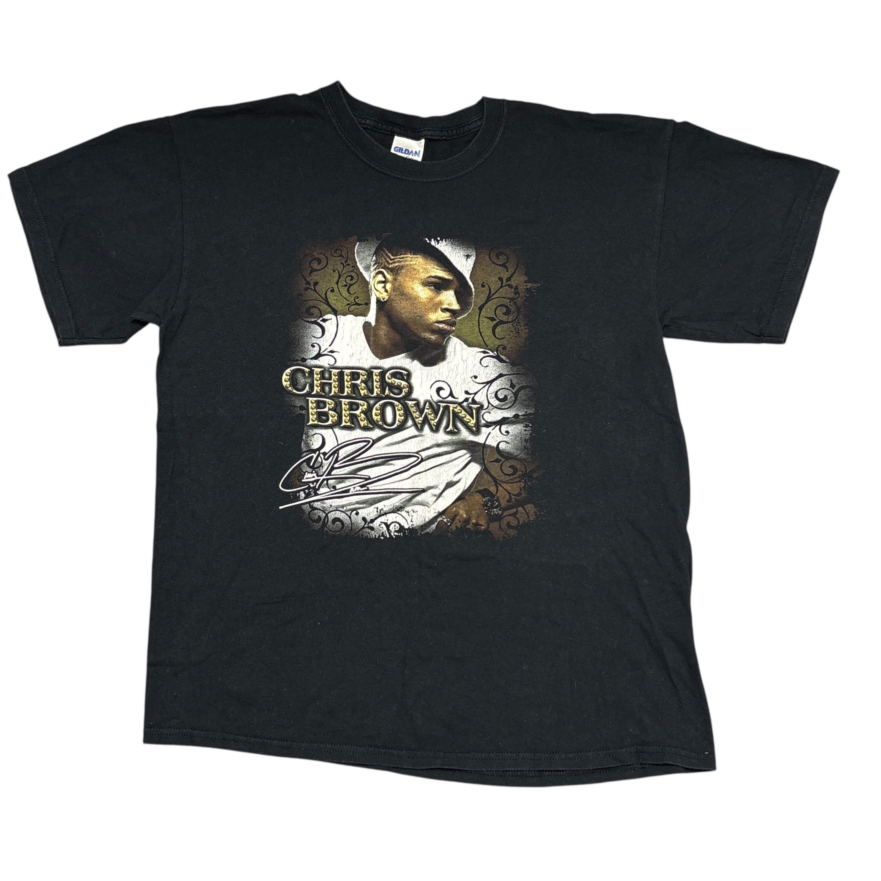 Band Tees Vintage Chris Brown Shirt Y2K Tour Hip Hop Band Tee Rap Tee Size US L / EU 52-54 / 3 - 1 Thumbnail