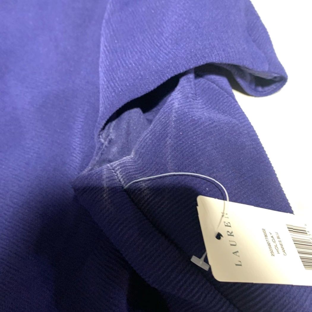 Ralph Lauren Lauren Ralph Lauren Dress Blue 16W NWT Short Women Plus Dress Size XXL / US 16-18 / IT 52-54 - 4 Thumbnail