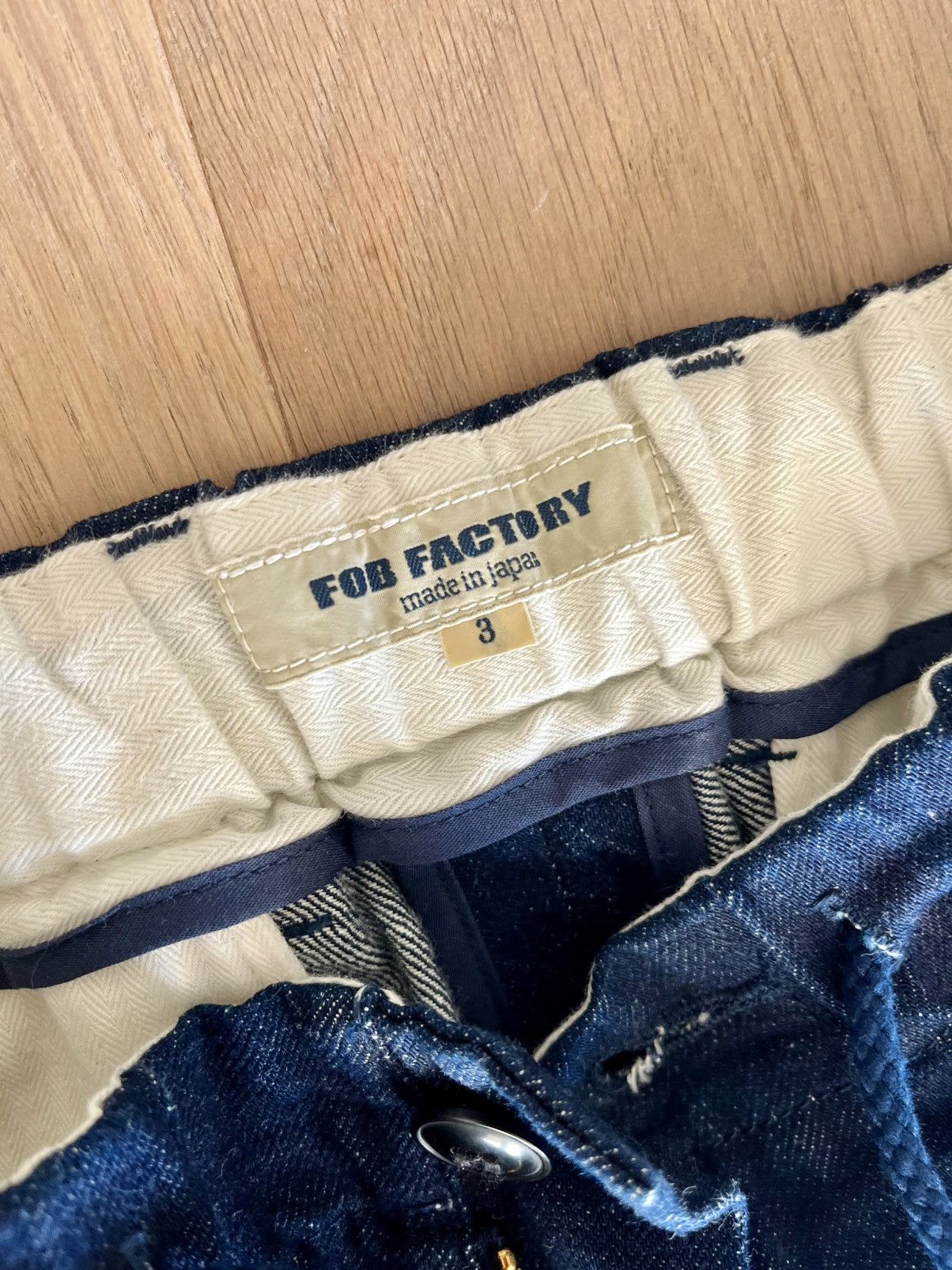 FOB Factory FOB FACTORY Denim Track Pants Size US 40 / EU 56 - 3 Thumbnail