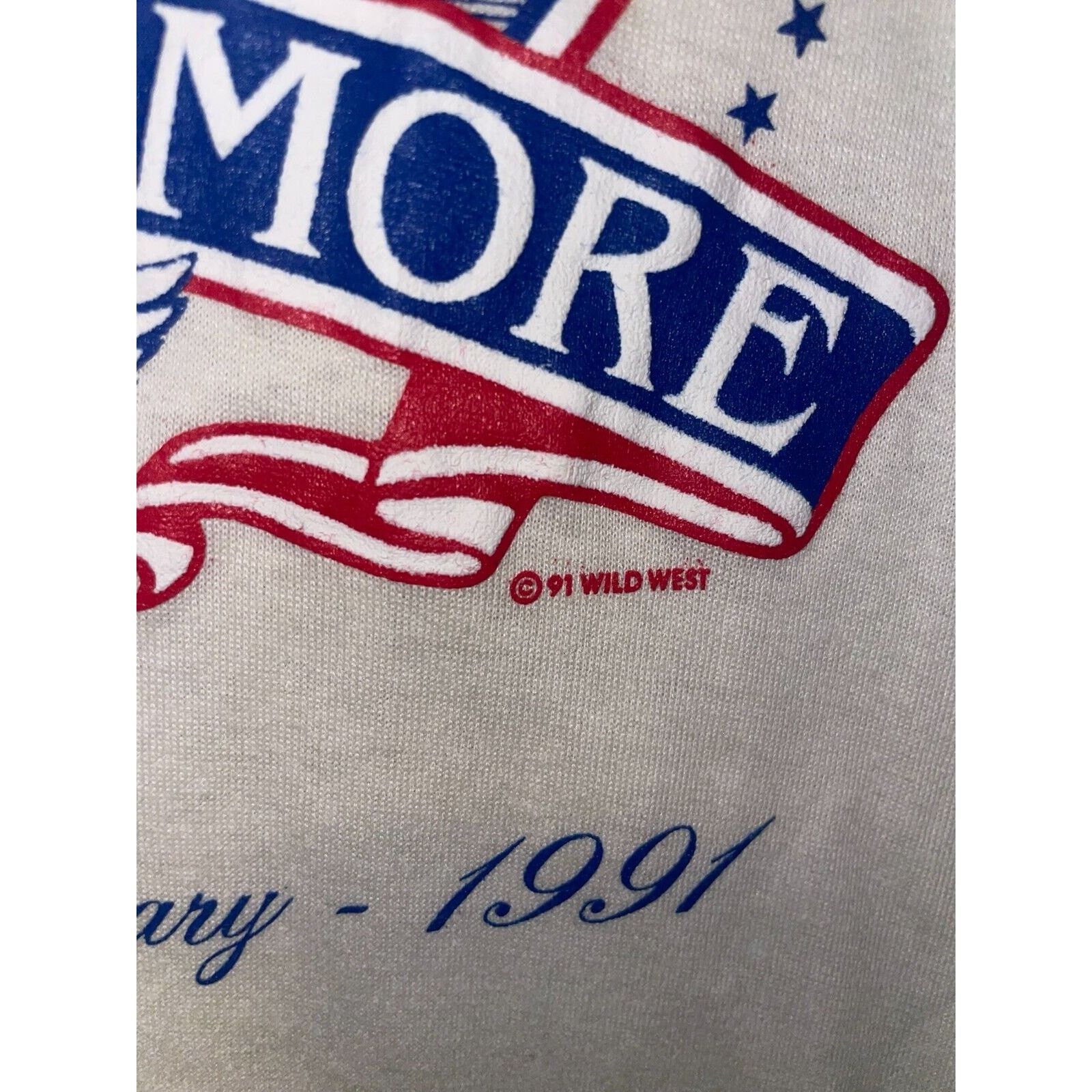 Jerzees × Vintage 1991 Vintage Mount Rushmore Golden Anniversary Graphic Shirt Size US L / EU 52-54 / 3 - 8 Thumbnail