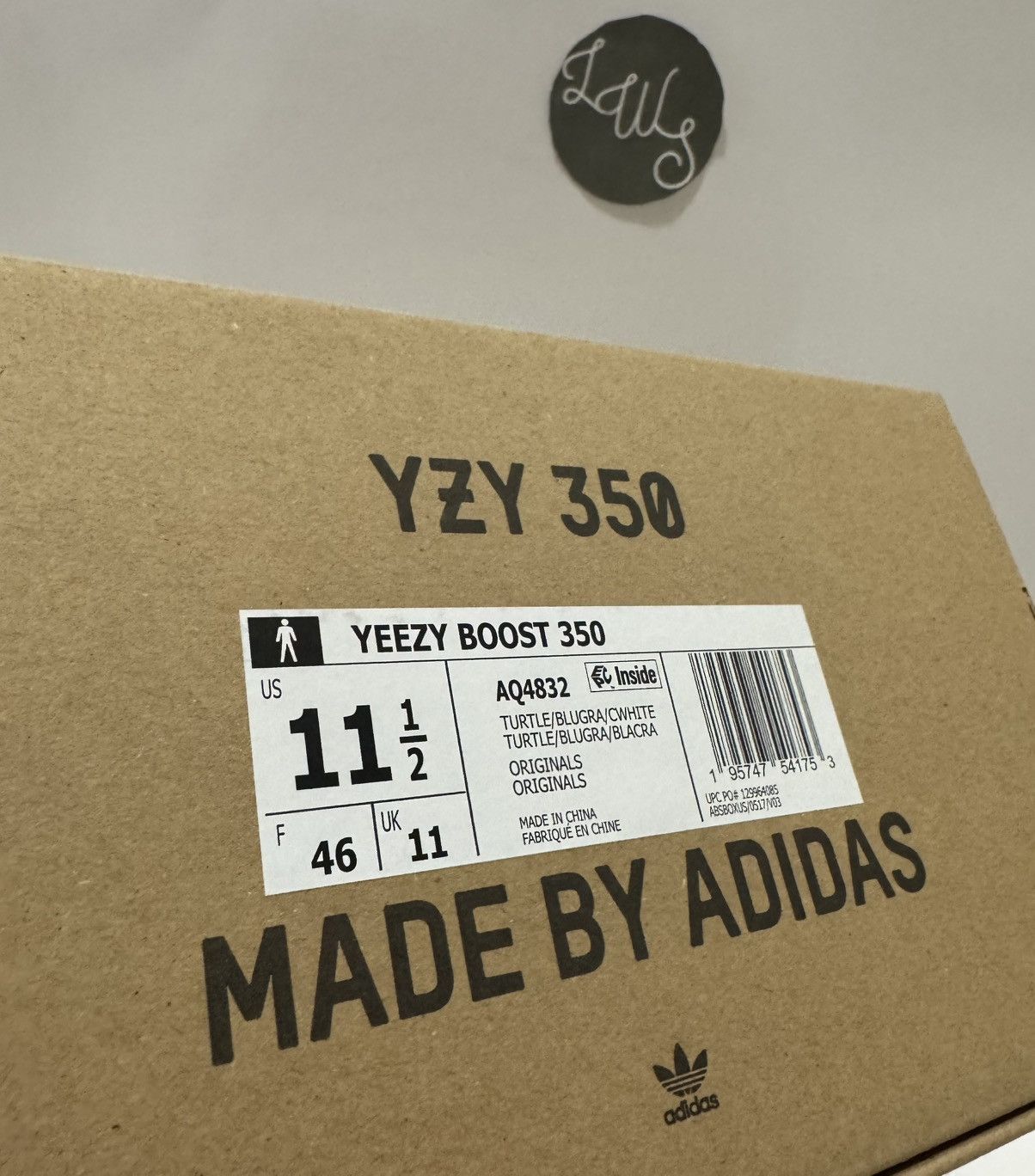 Adidas × Kanye West × Yeezy Yeezy 350 ‘Turtledove’ (2022) Size US 11.5 / EU 44-45 - 8 Thumbnail