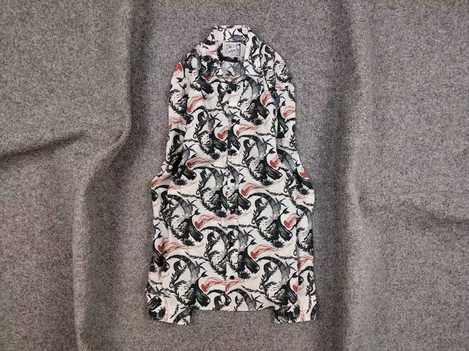 Designer Old Captain Co. Design Casual Pattern Button up Shirt Size US S / EU 44-46 / 1 - 1 Thumbnail