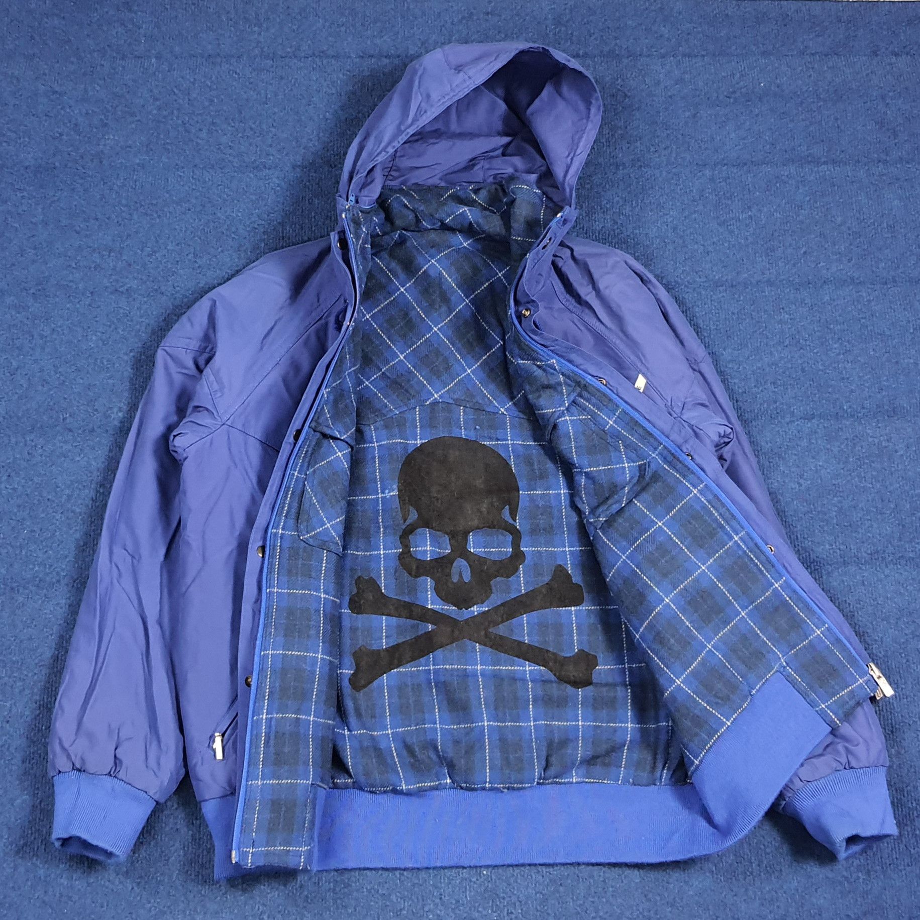 Descente Rare 90s Descente Eizac Reversible Custom Skull Logo C281N4 Size US M / EU 48-50 / 2 - 1 Thumbnail