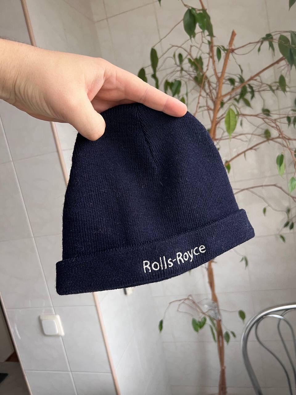 Other RARE 90s ROLLS ROYCE MOTOR CARS VINTAGE WOOL BEANIE HAT 1990 Size ONE SIZE - 6 Thumbnail