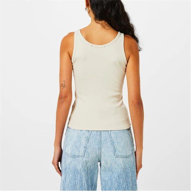 Amiri o1g2r1mq0824 Tank Top in White Size M / US 6-8 / IT 42-44 - 5 Thumbnail