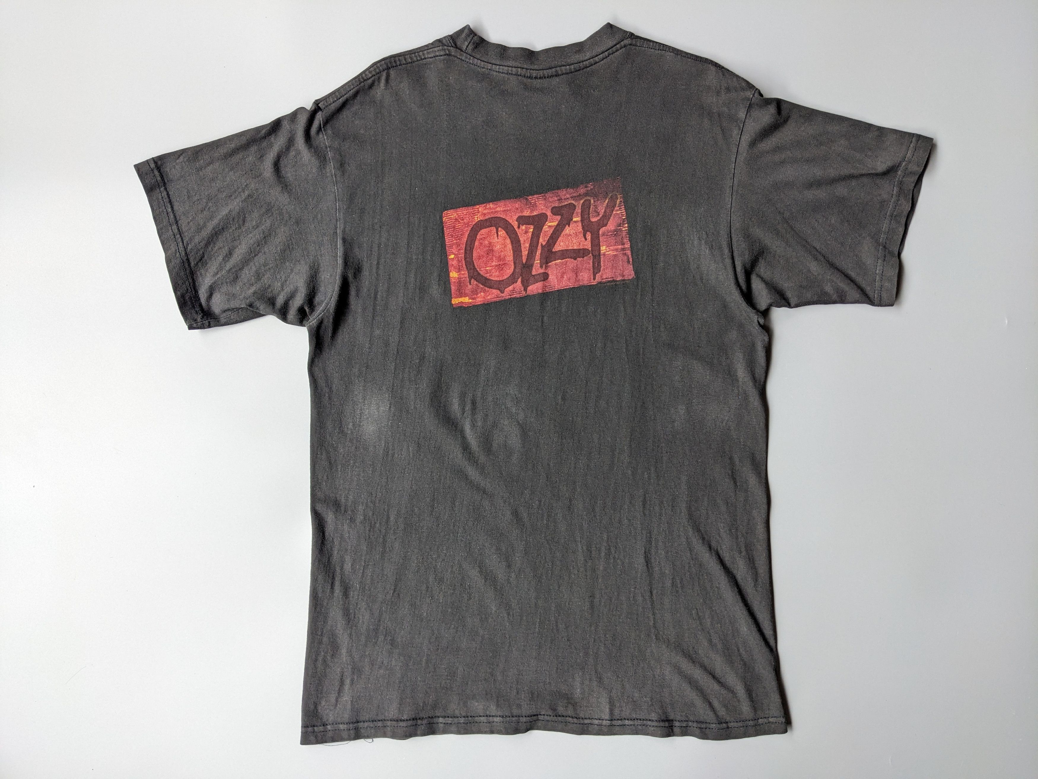 Ozzy Osbourne Vintage 90s Ozzy Osbourne Hell shirt Size US M / EU 48-50 / 2 - 2 Thumbnail