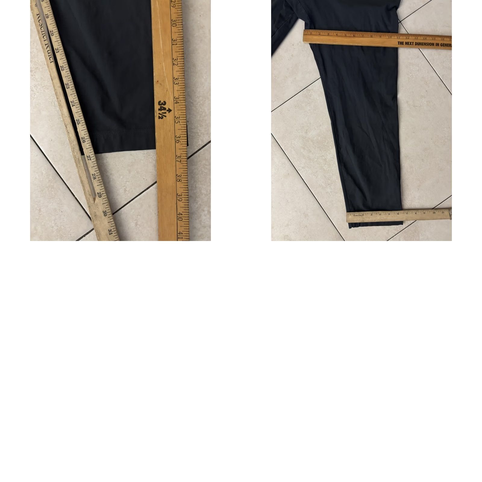 Lululemon Lululemon Mens Pants ABC Classic Tapered Commission Stretch Work Office Black 32 Size US 32 / EU 48 - 8 Thumbnail