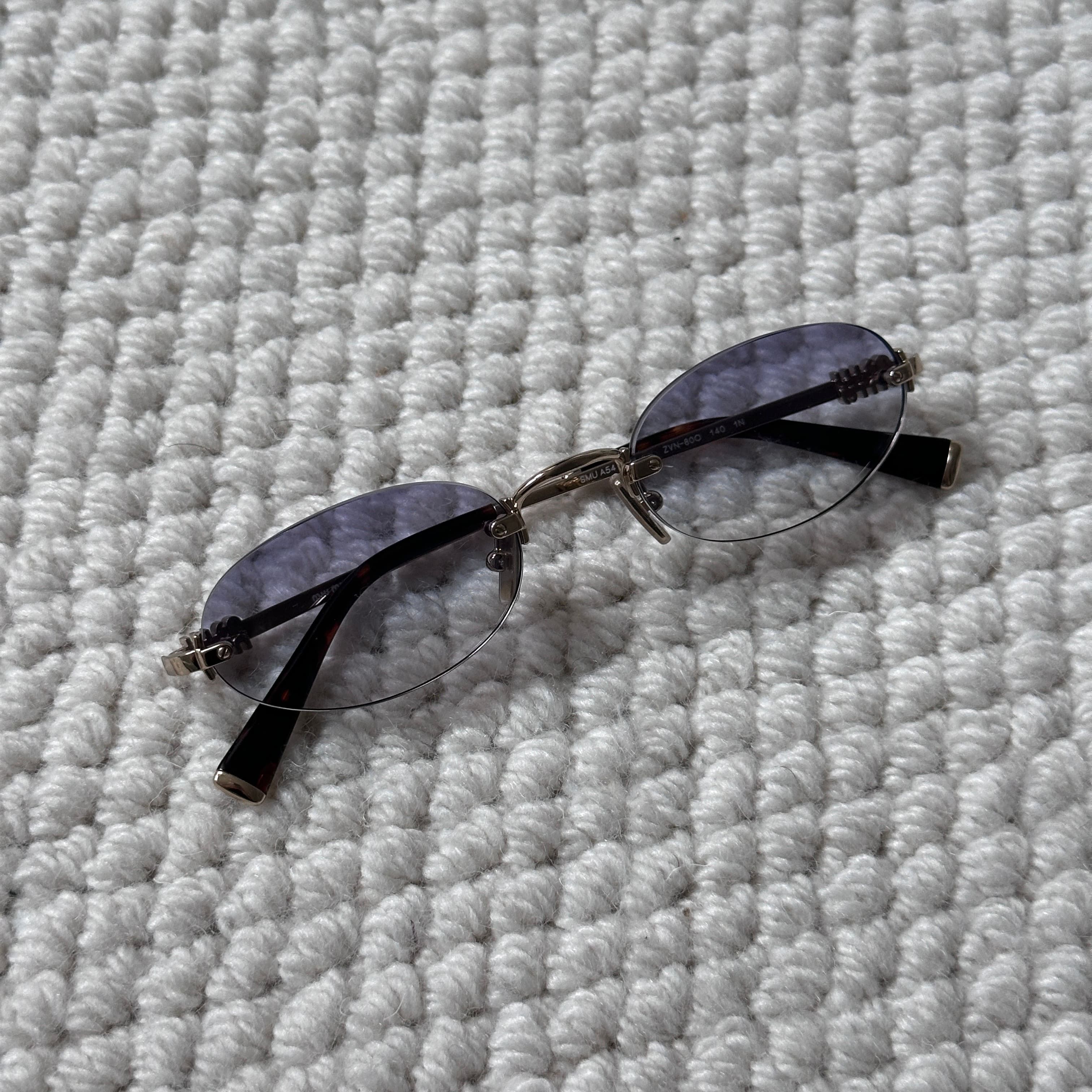 Miu Miu MIU MIU 0MU A54S ZVN80O SUNGLASSES Size ONE SIZE - 6 Thumbnail