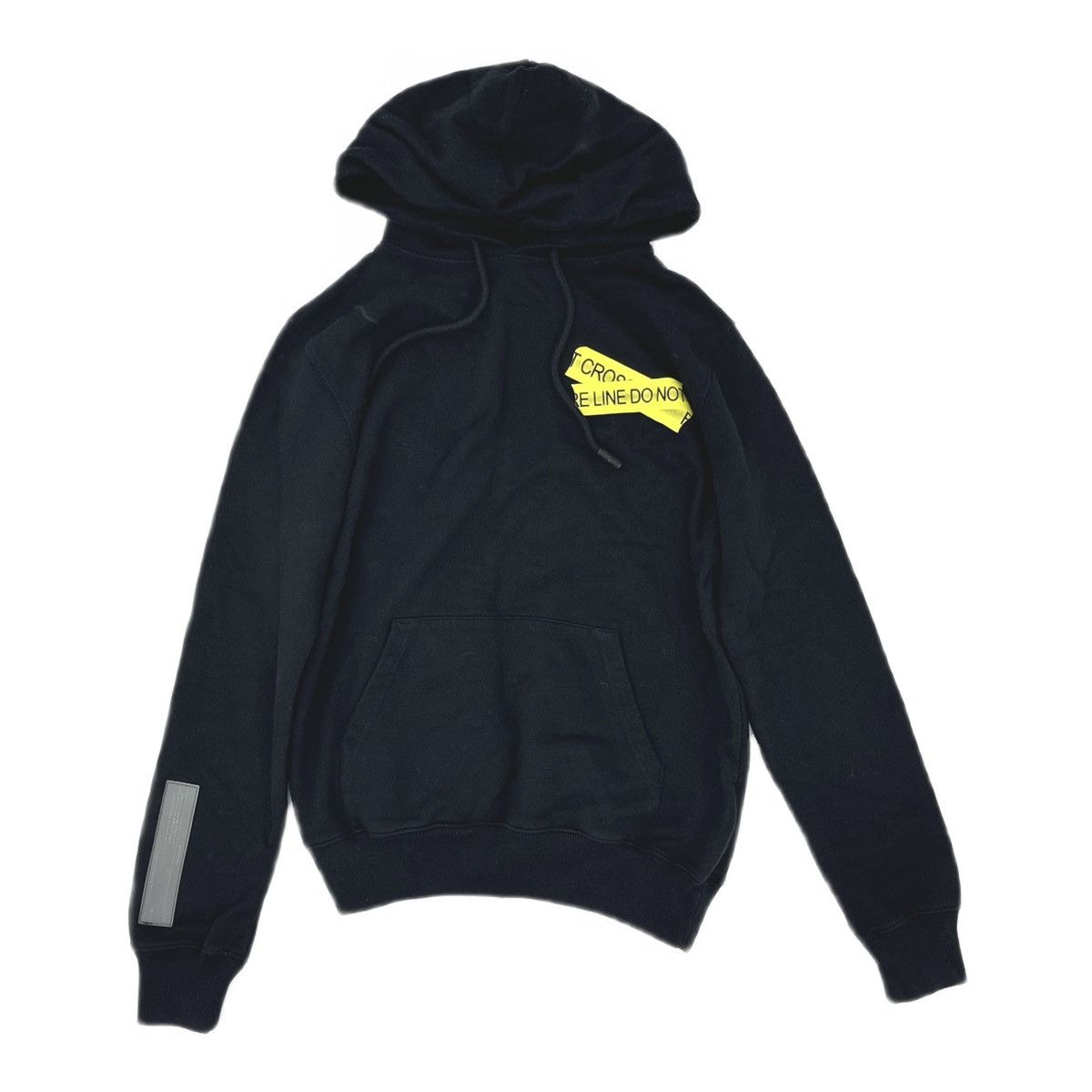 Off-White Off-White Black Firetape Hoodie Size US XS / EU 42 / 0 - 1 Thumbnail