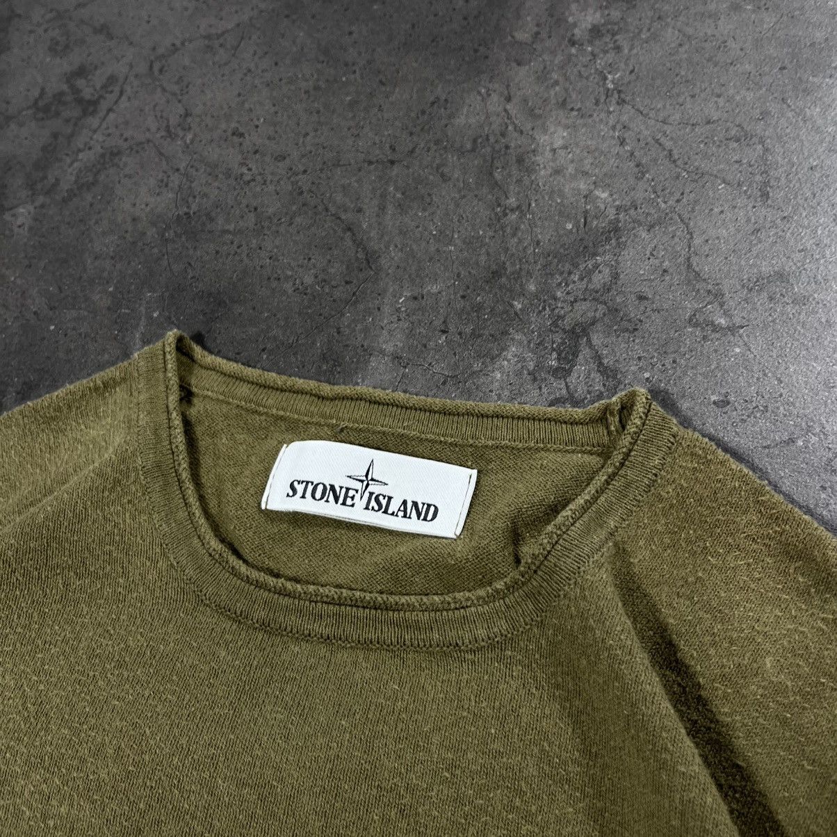 Stone Island Vintage Stone Island Massimo Osti Knit Sweater Drill Casual Size US M / EU 48-50 / 2 - 10 Thumbnail
