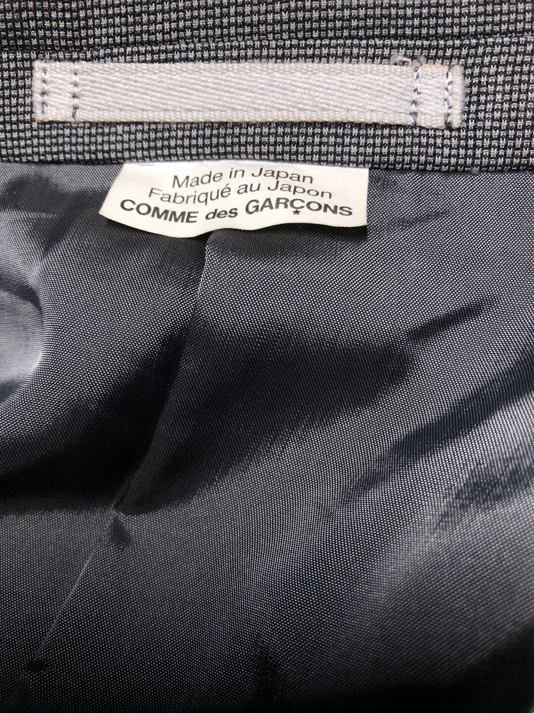 Comme des Garcons COMME des GARCONS Homme DEUX 2017AW Wool Suit Gray Size US S / EU 44-46 / 1 - 8 Thumbnail