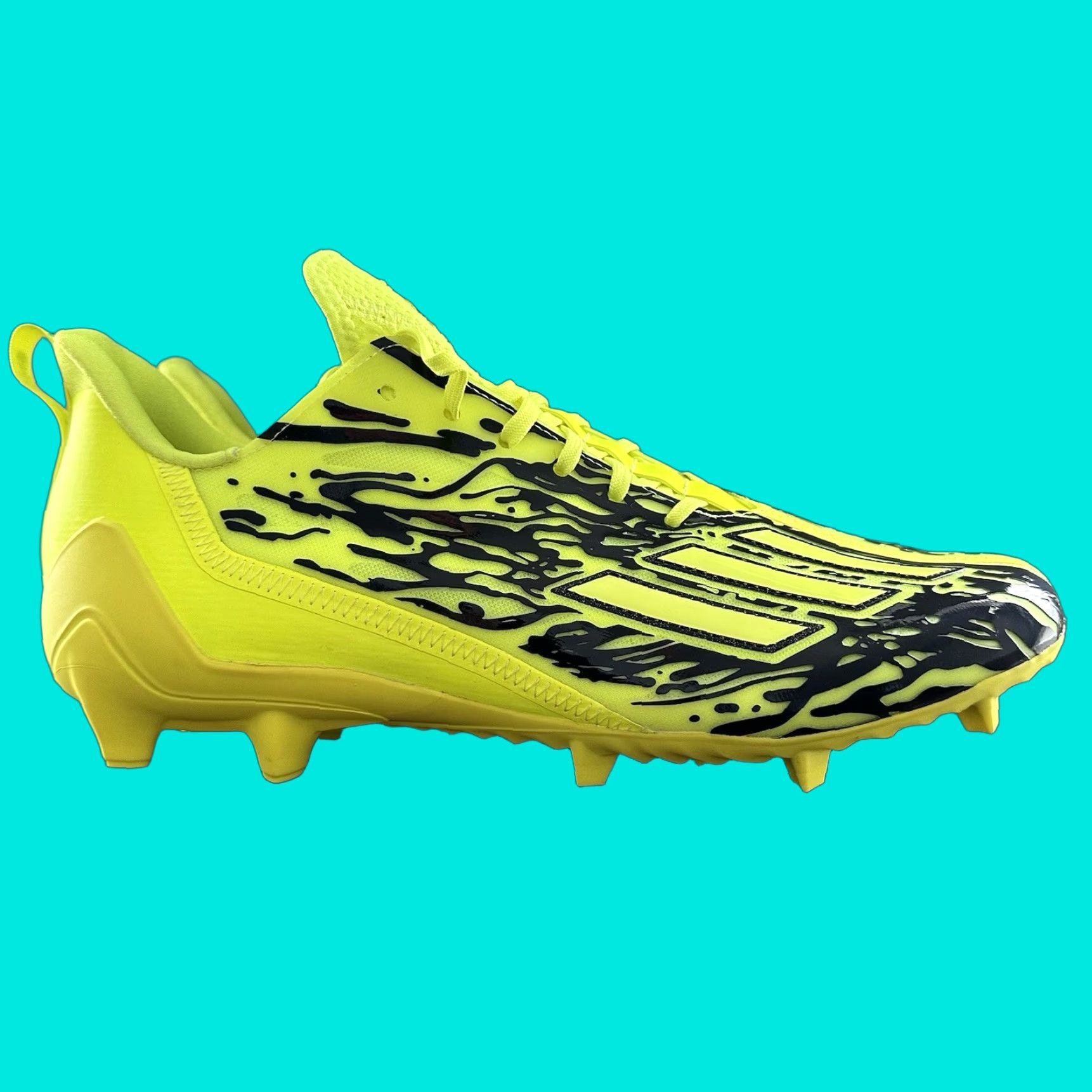 Adidas Adidas Adizero 12.0 Football Cleats Mens Size 14 IG7218 Solar Yellow Size US 14 / EU 47 - 1 Thumbnail