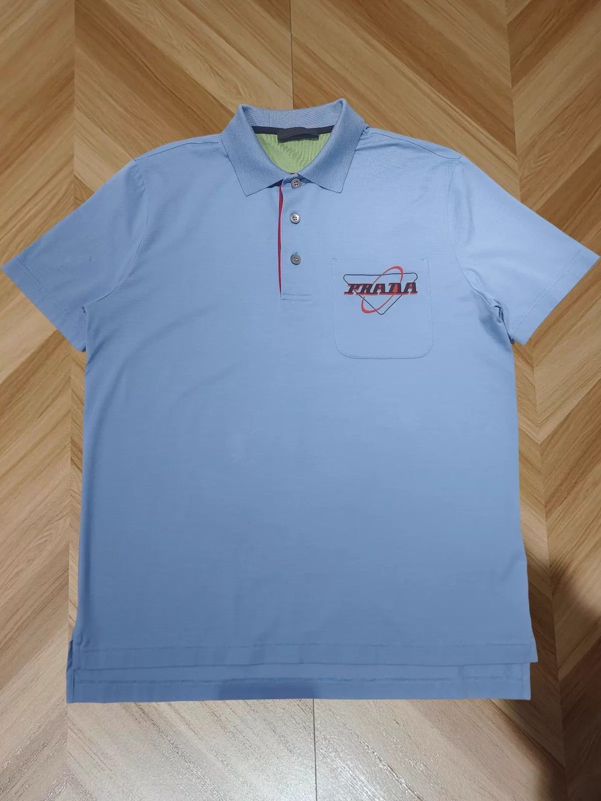 Prada Prada Men's Polo Shirt M Size US M / EU 48-50 / 2 - 1 Thumbnail