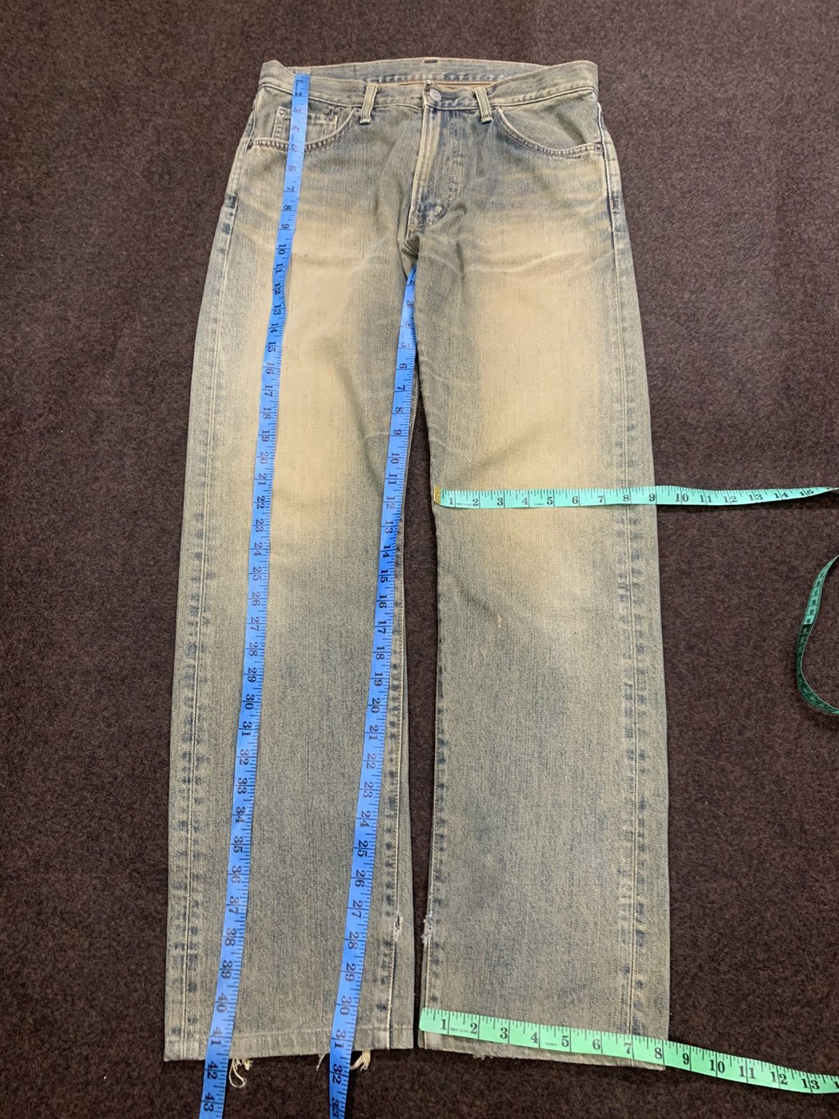 Edwin DISTRESSED EDWIN 443 LIKE IF SIX WASH NINE. Size US 32 / EU 48 - 4 Thumbnail