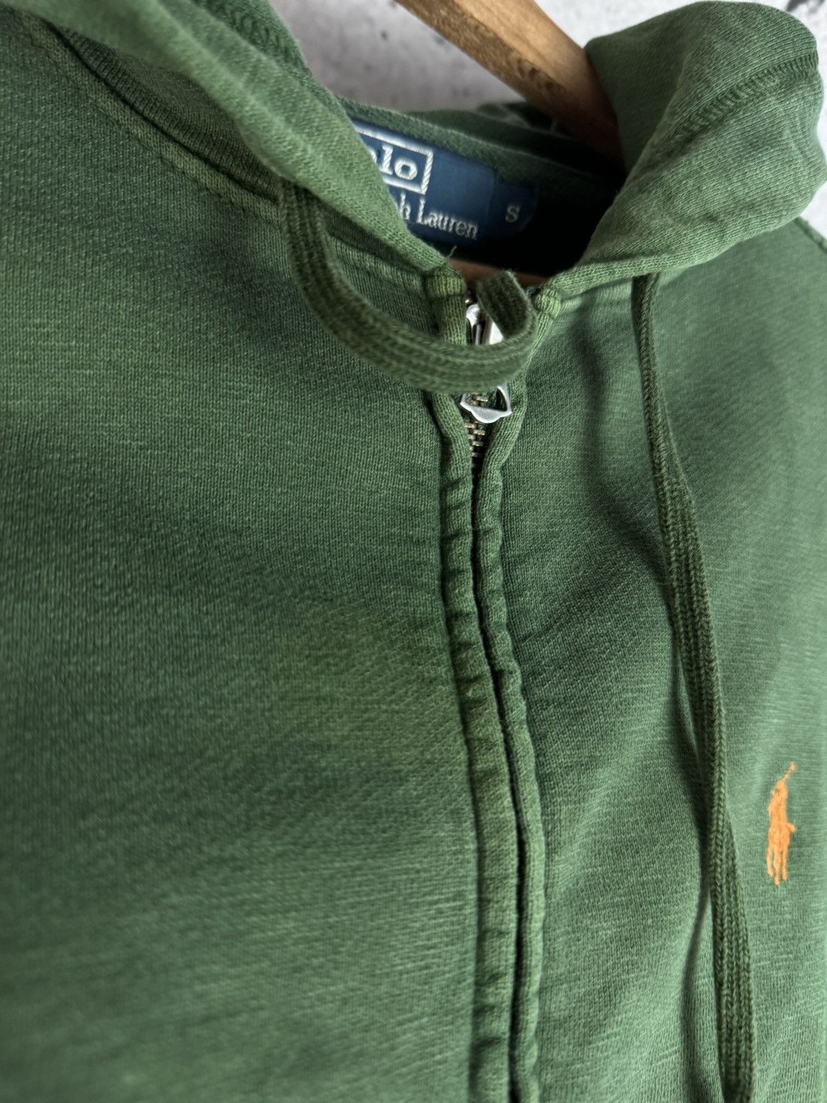 Polo Ralph Lauren Y2K distressed Polo Ralph Lauren Faded Zip Hoodie 90s Size US S / EU 44-46 / 1 - 4 Thumbnail