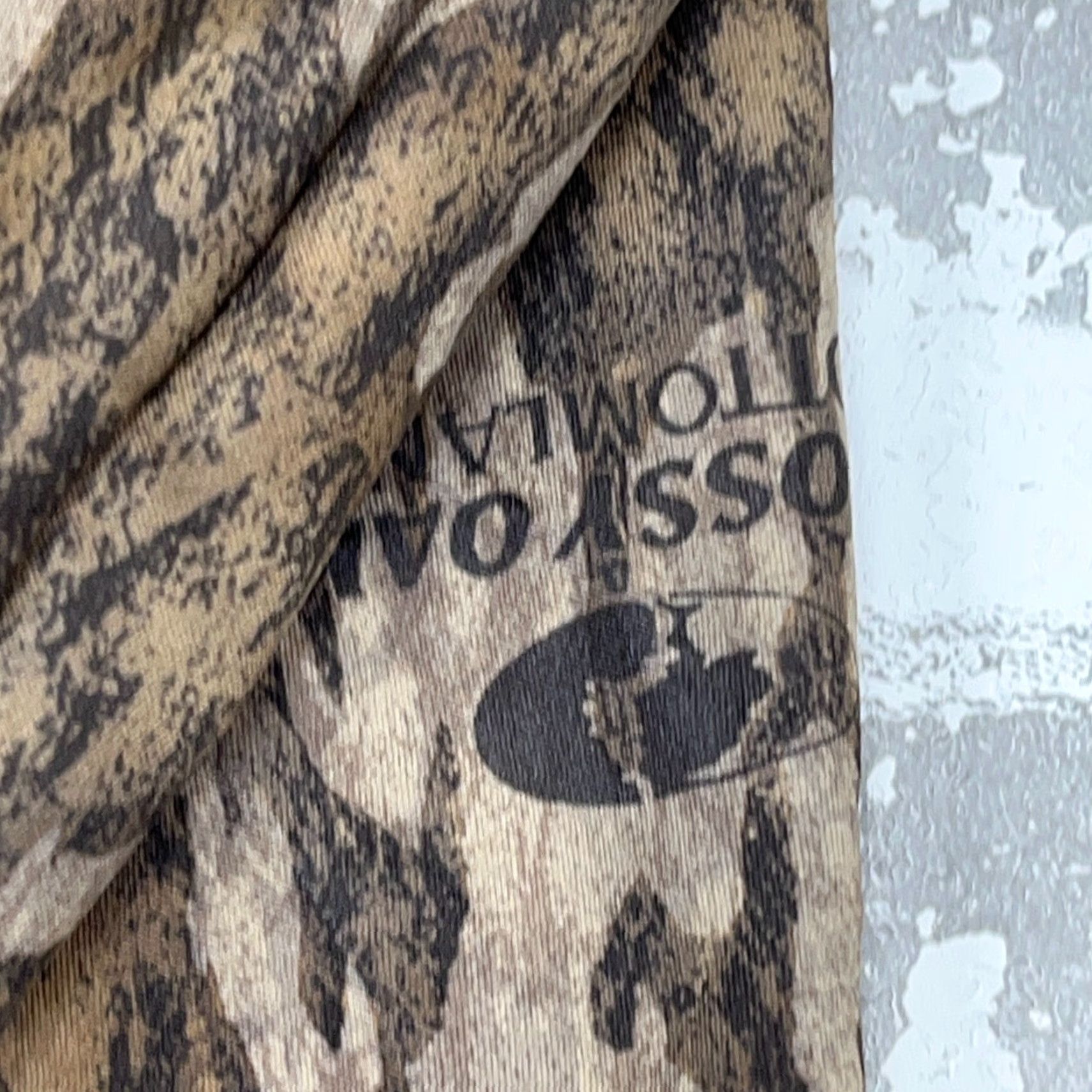Vintage HeyBo Jacket Women XL Green Mossy Oak Camo Pullover Zip Camouflage Front Pockets Lightweight Fleece Moisture Wicking Seasonal Fall Winter Short? Size XL / US 12-14 / IT 48-50 - 6 Thumbnail